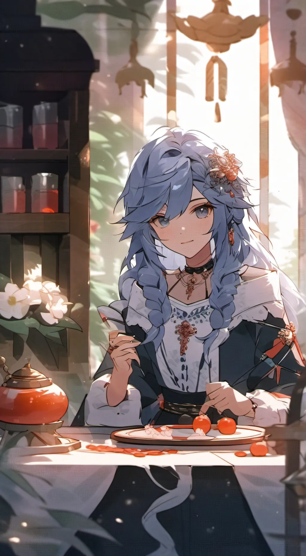 ai character: Aphmau :3 background