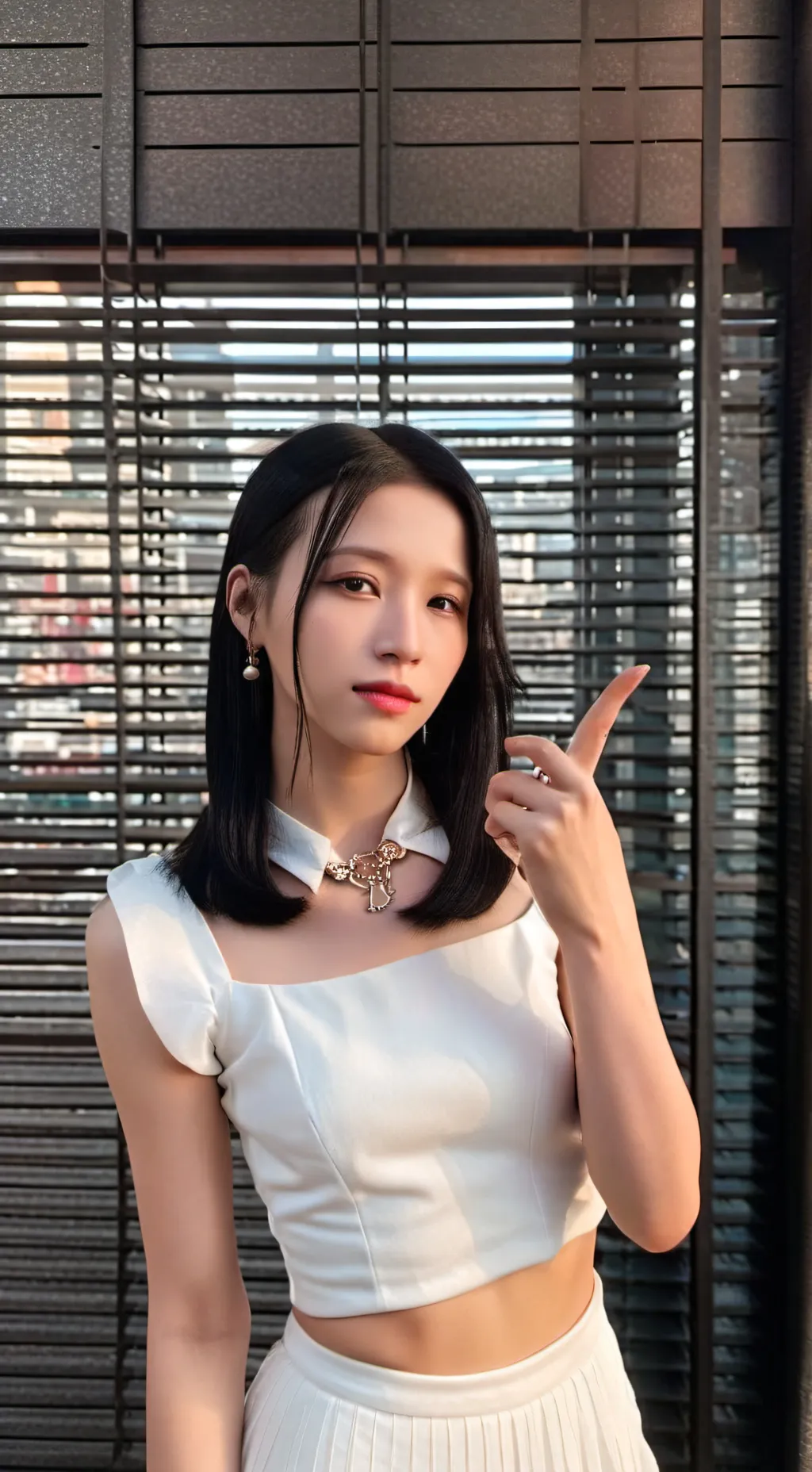 ai character: Mina background