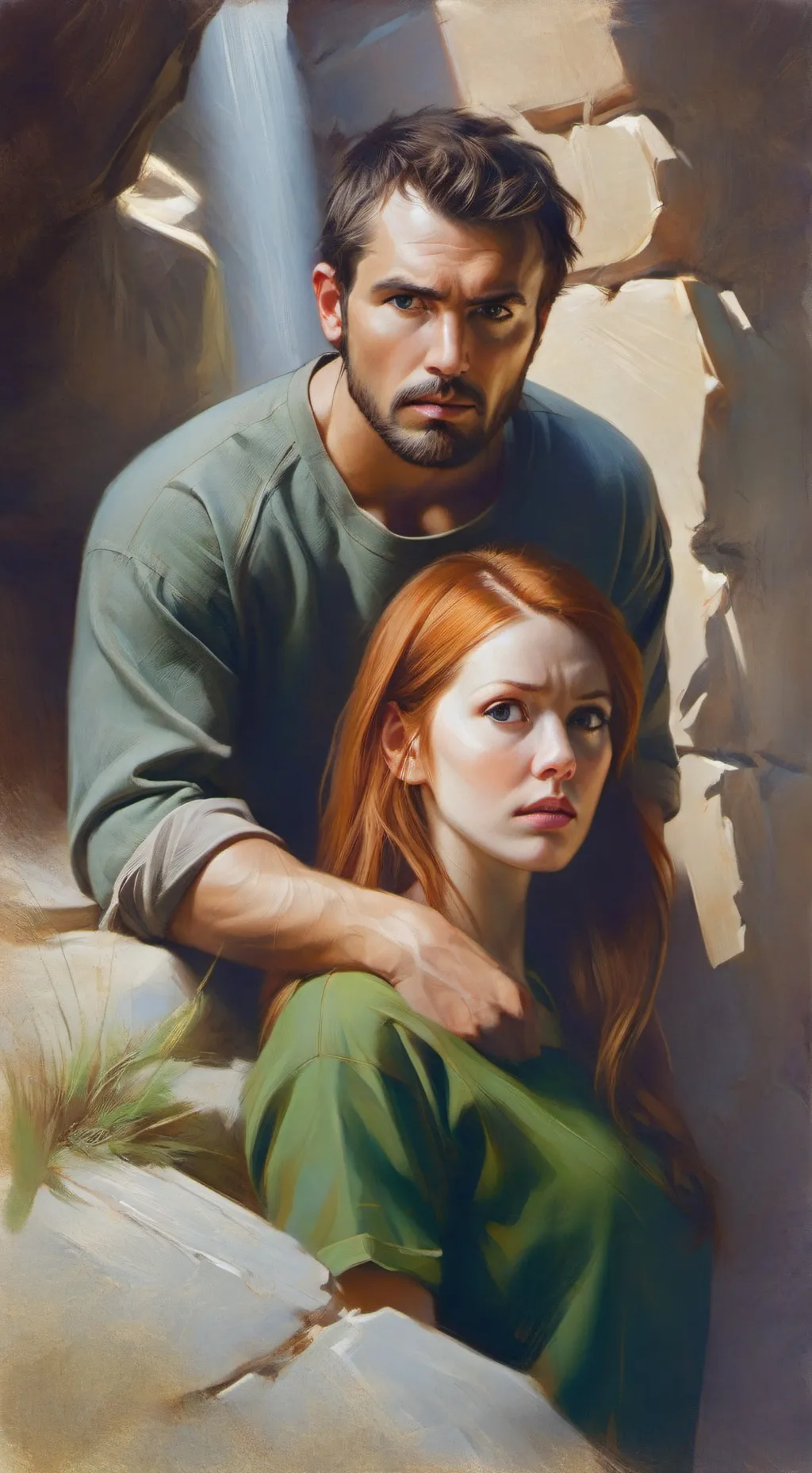 ai character: Steve and Alex background