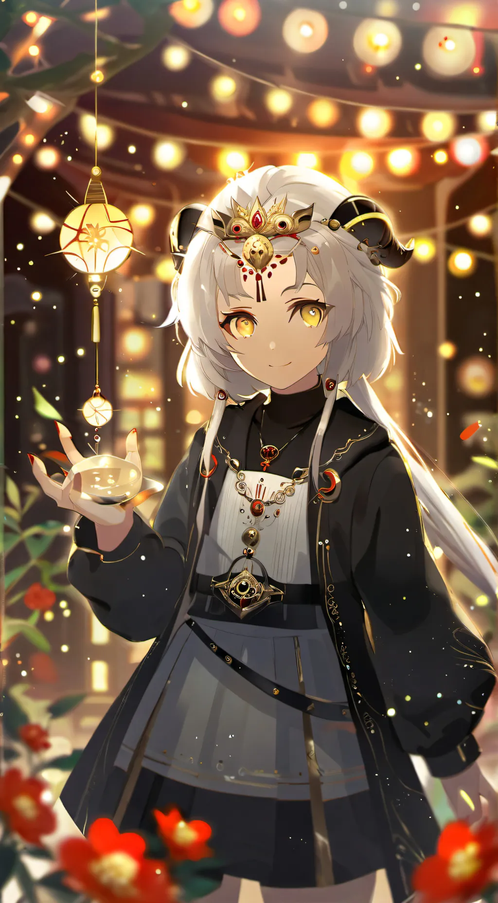 ai character: gambling god background