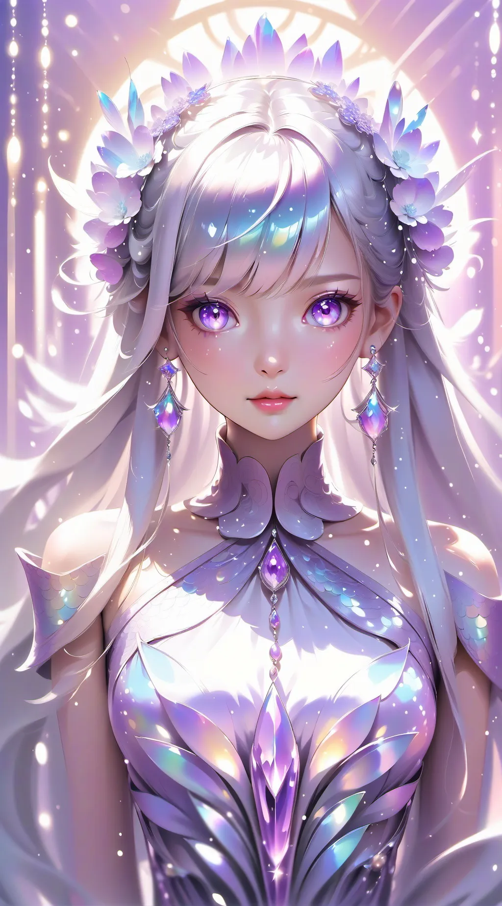 ai character: Star background