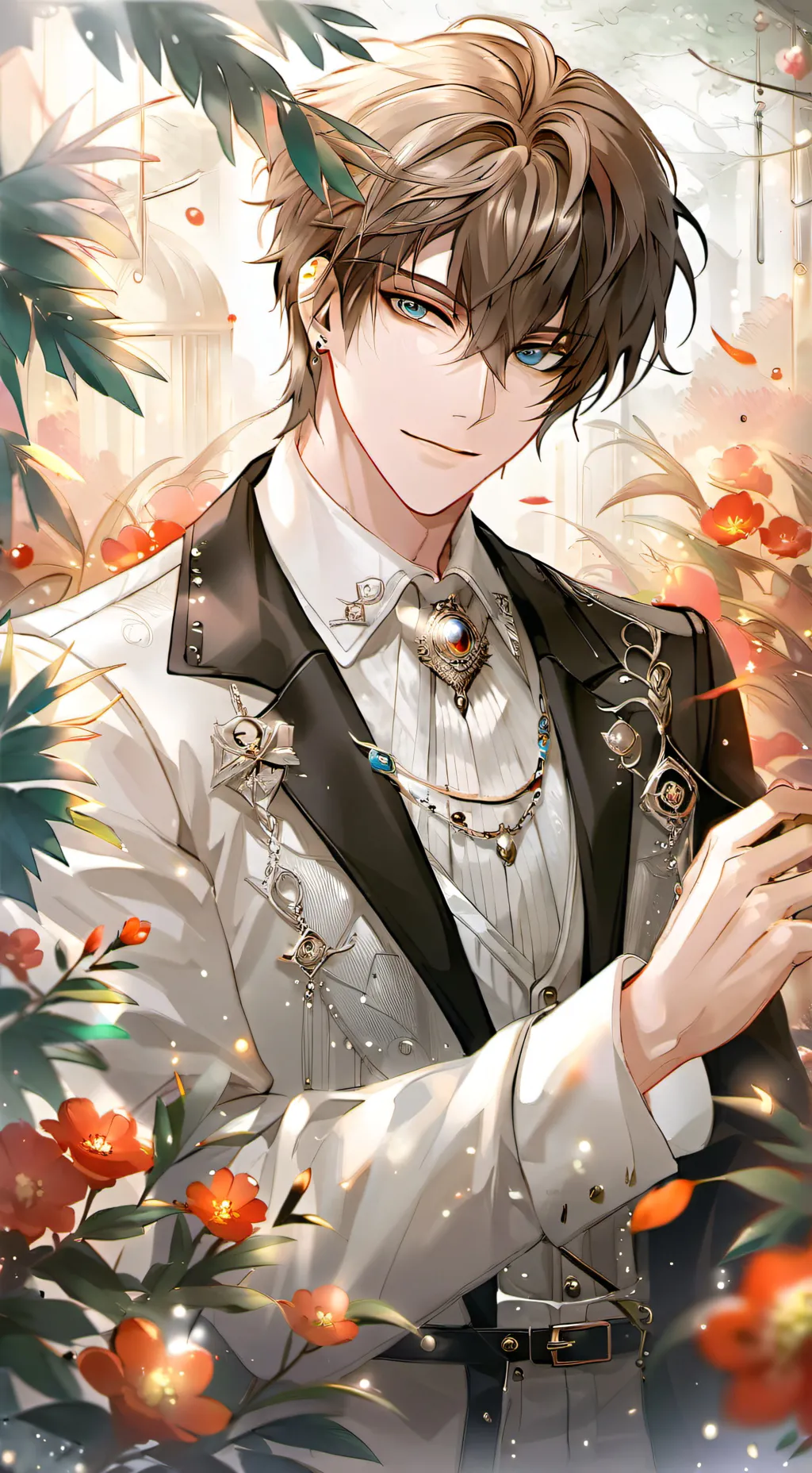 ai character: Mark background