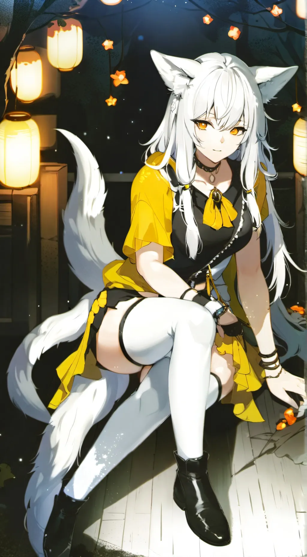 ai character: sunny background