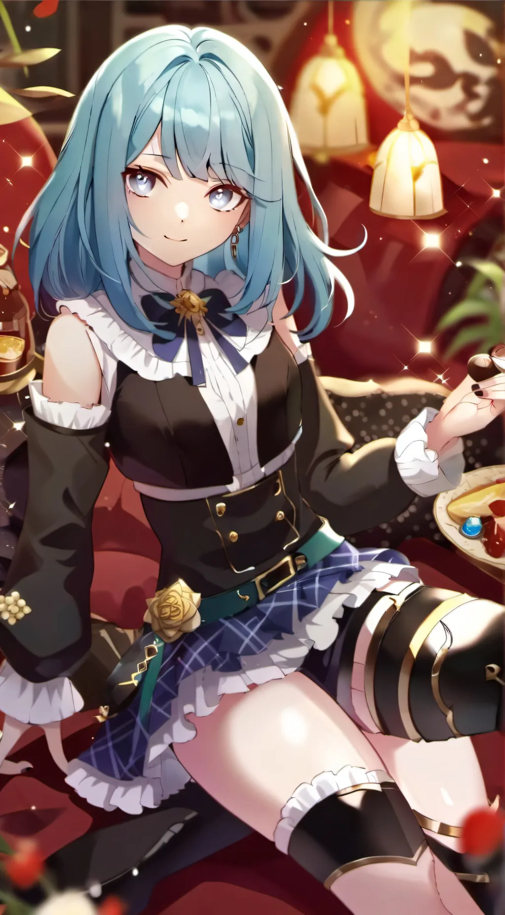 ai character: Michelle  background