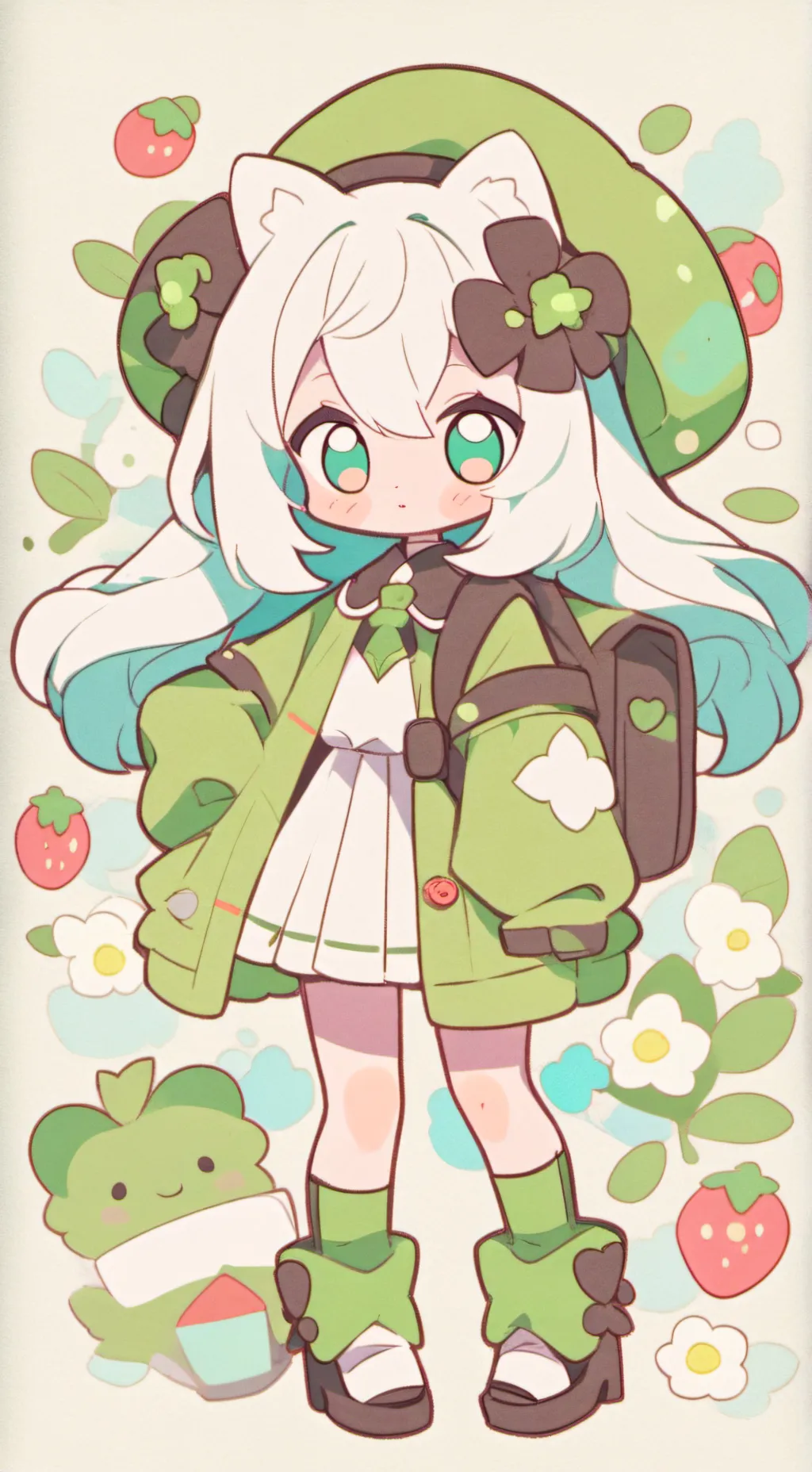 ai character: mha background