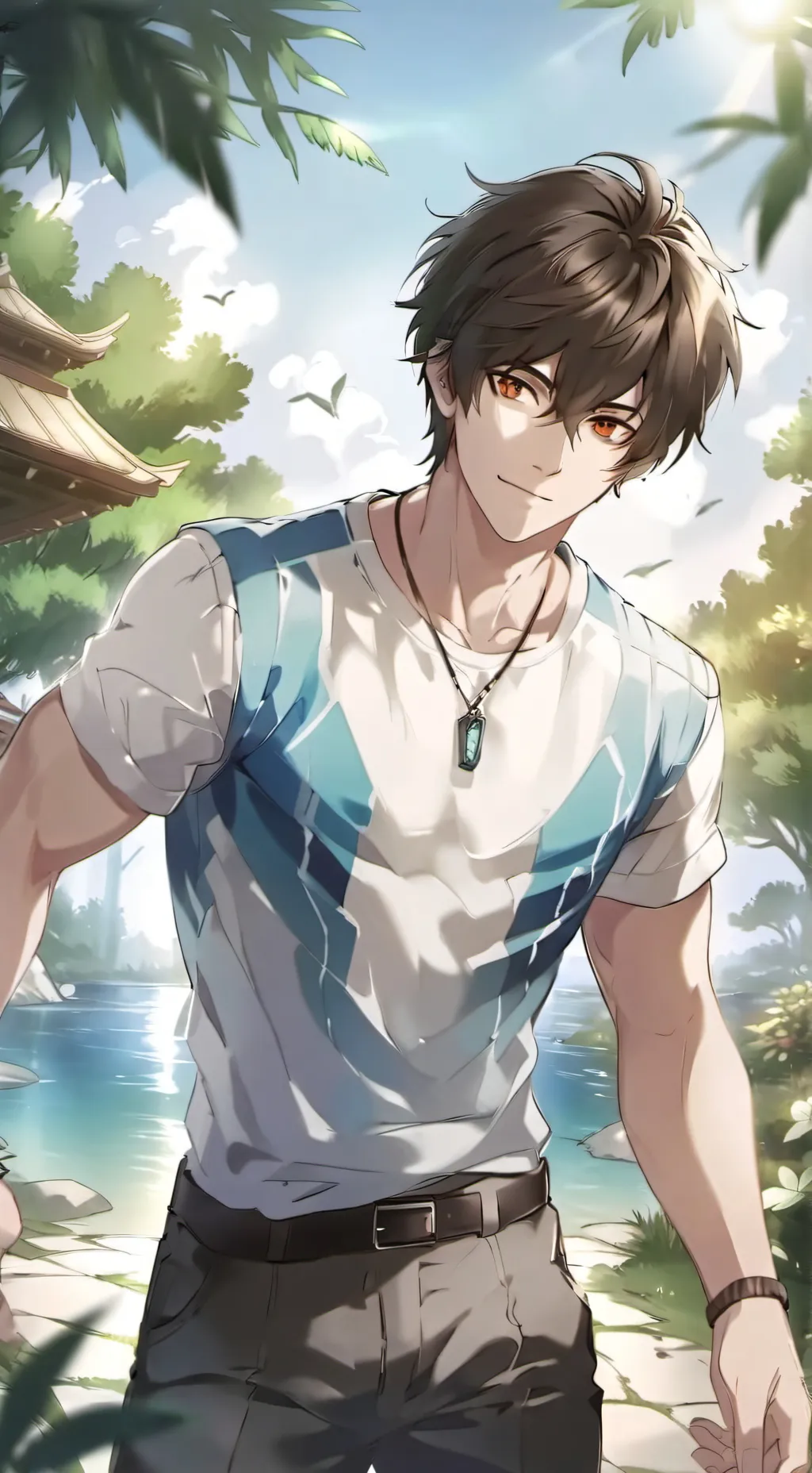 ai character: Tyler  background