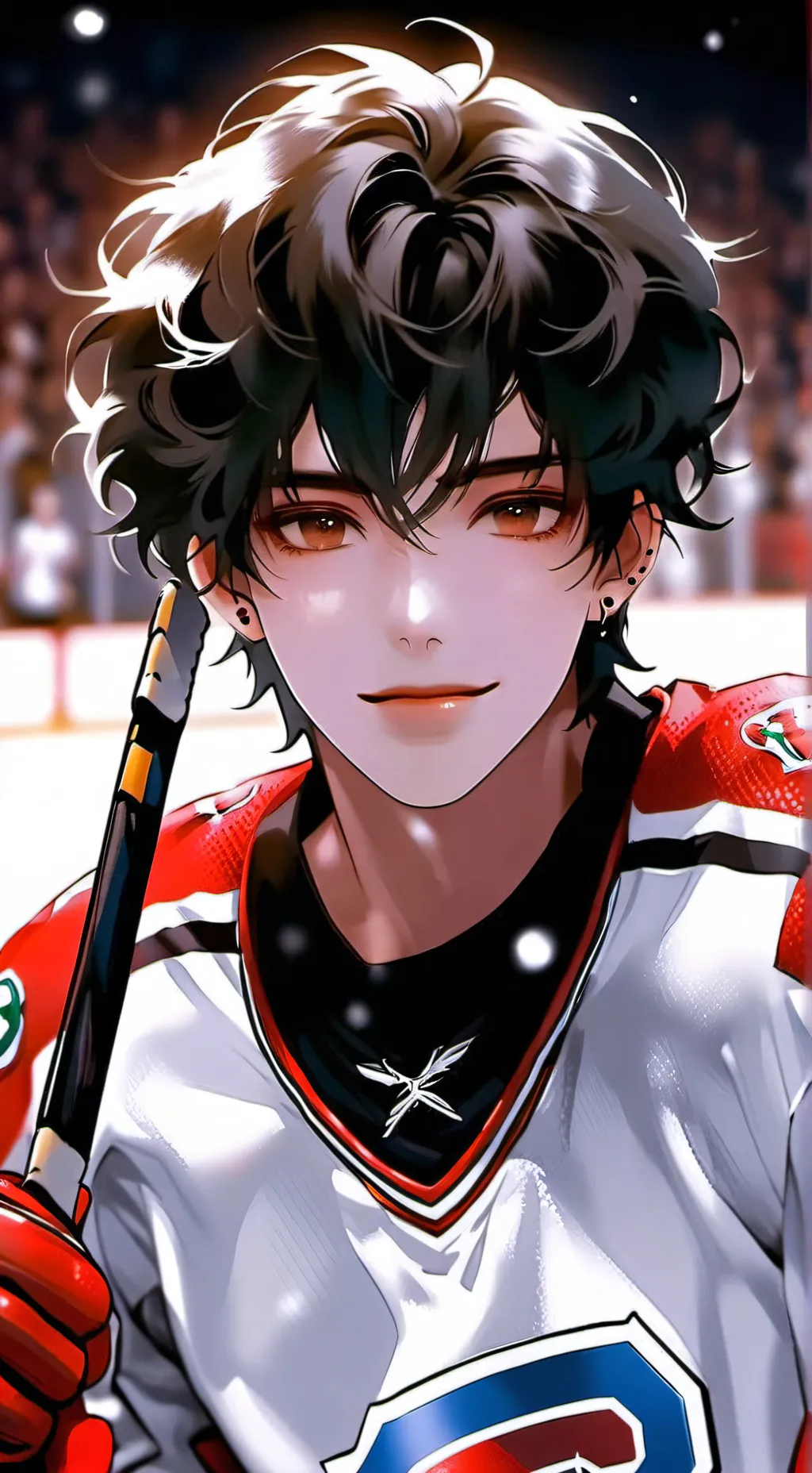 ai character: Isaac 🏒  background