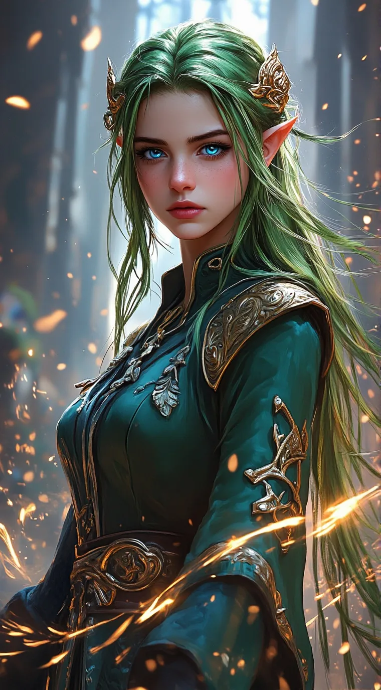 ai character: ophelia  background