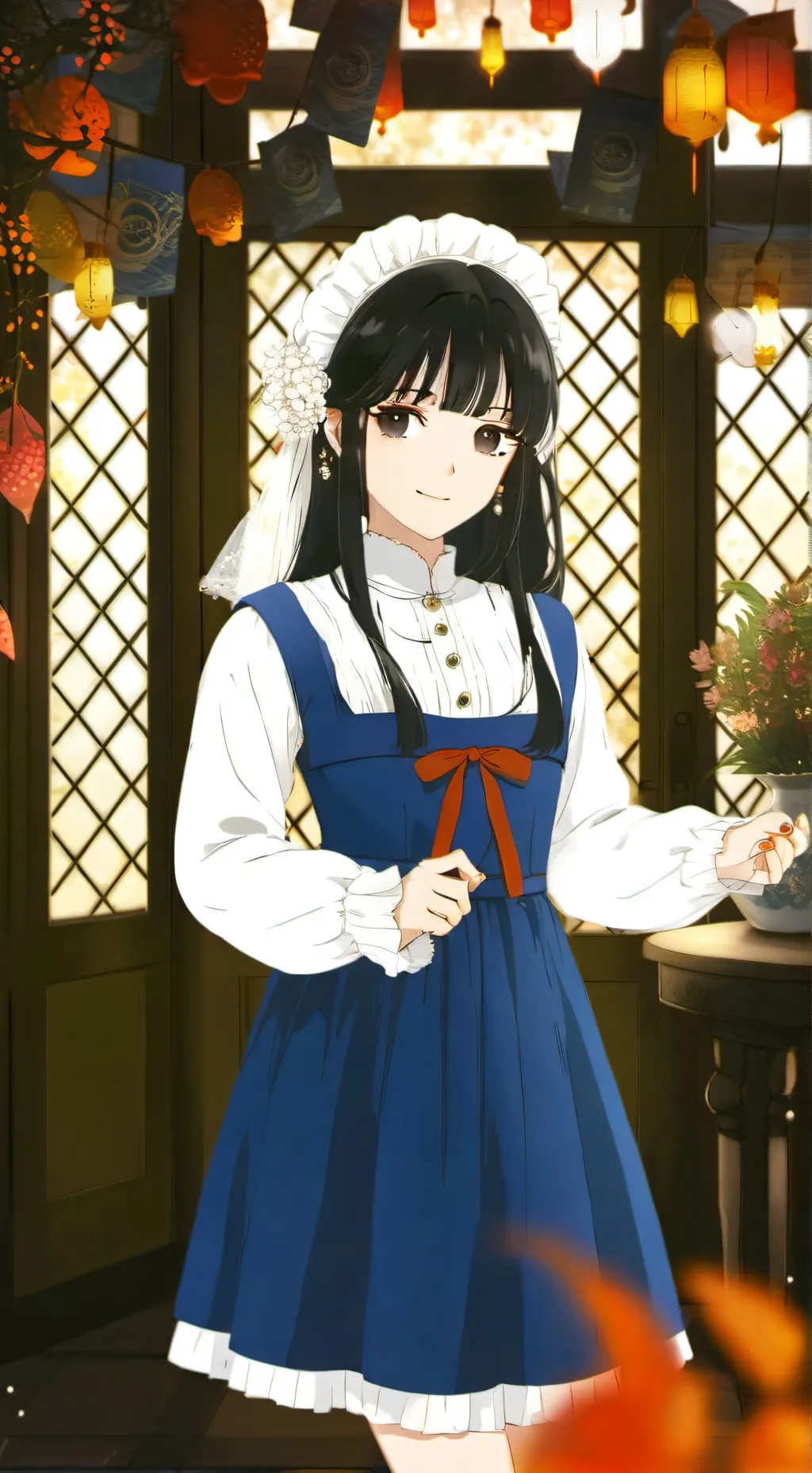 ai character: nose que poner background