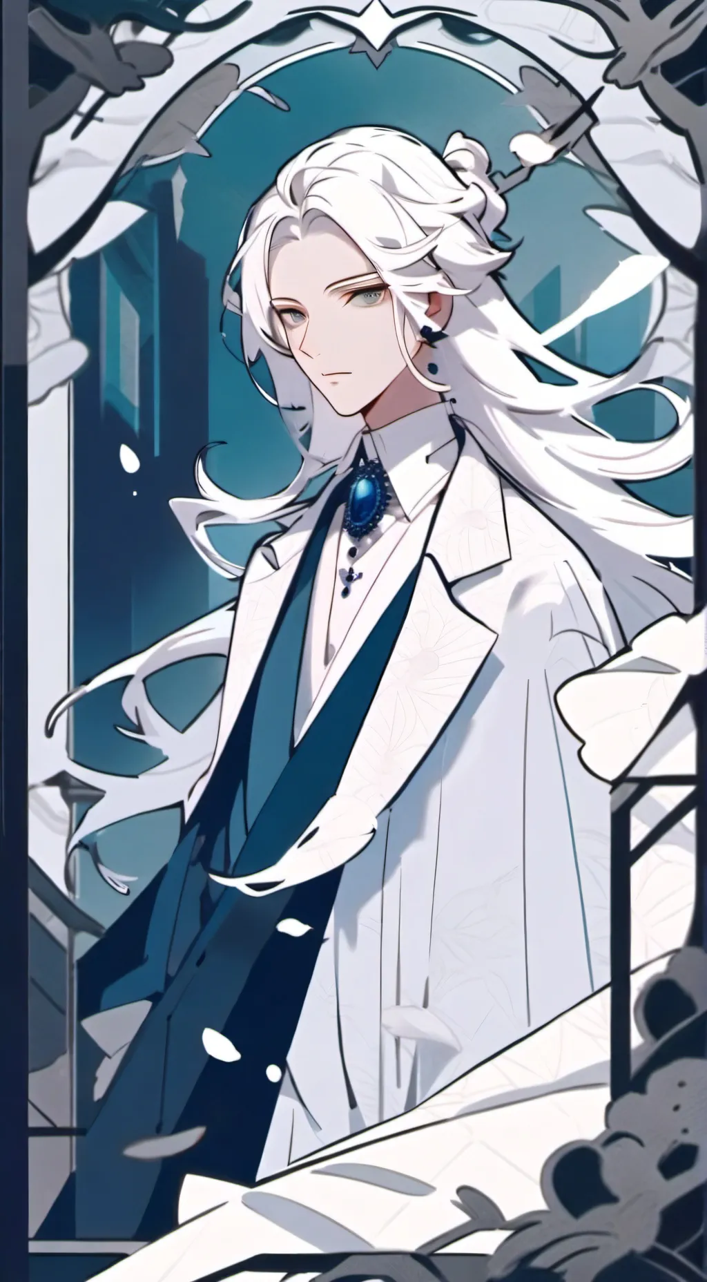 ai character: Мизуки  background