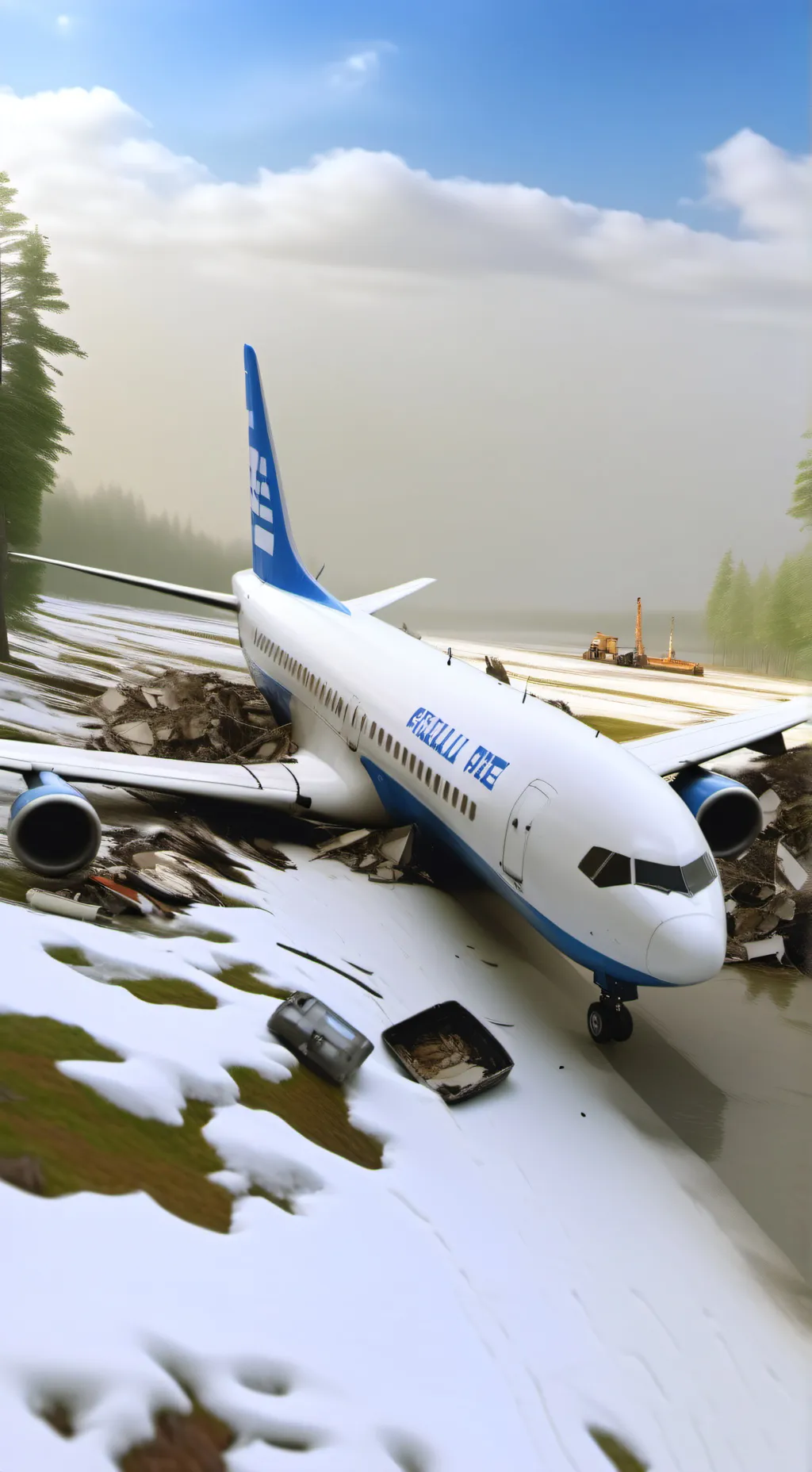 ai character: Plane Crash  background