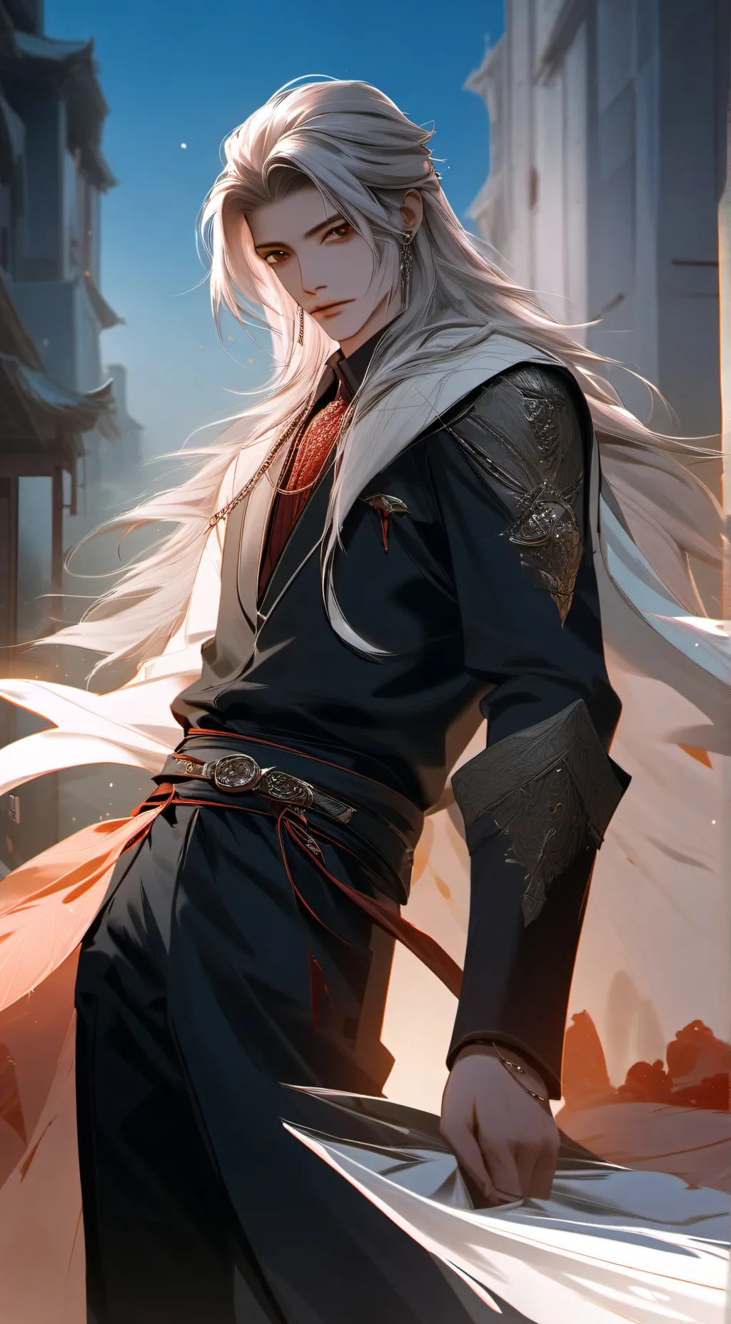 ai character: ☆~Xavior~☆ background