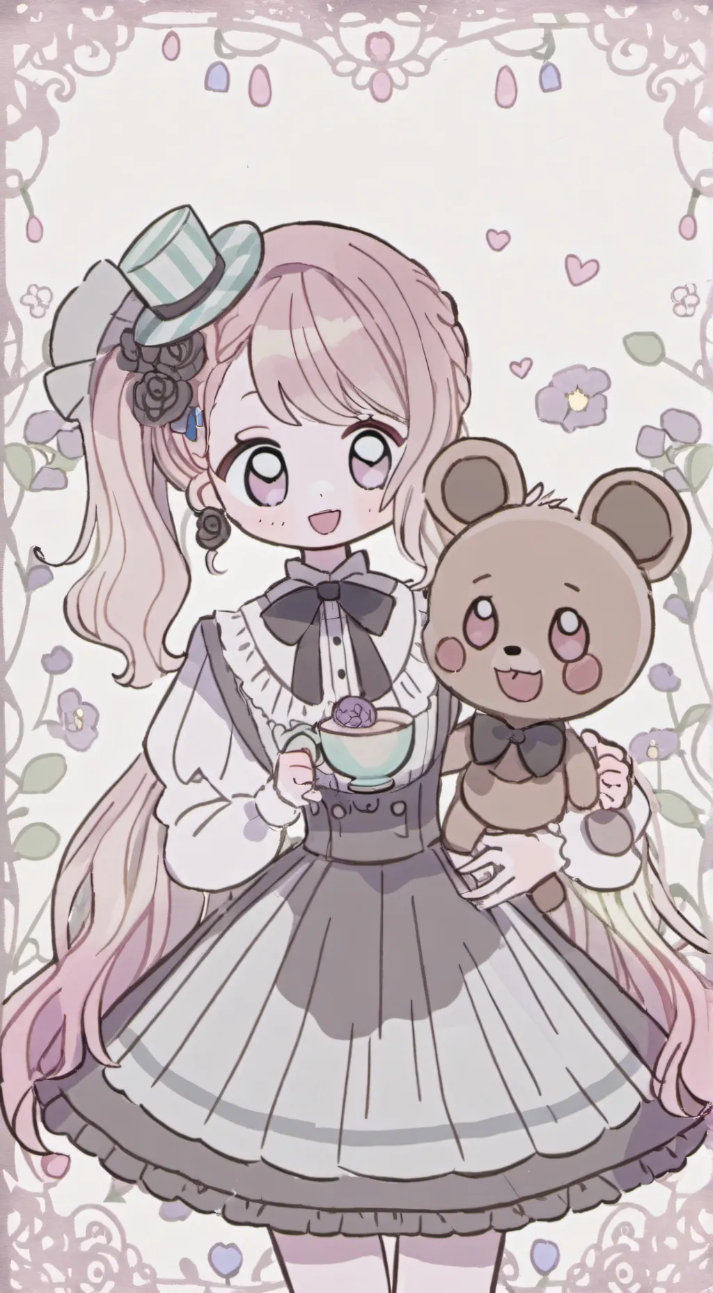 ai character: Elizabeth afton  background