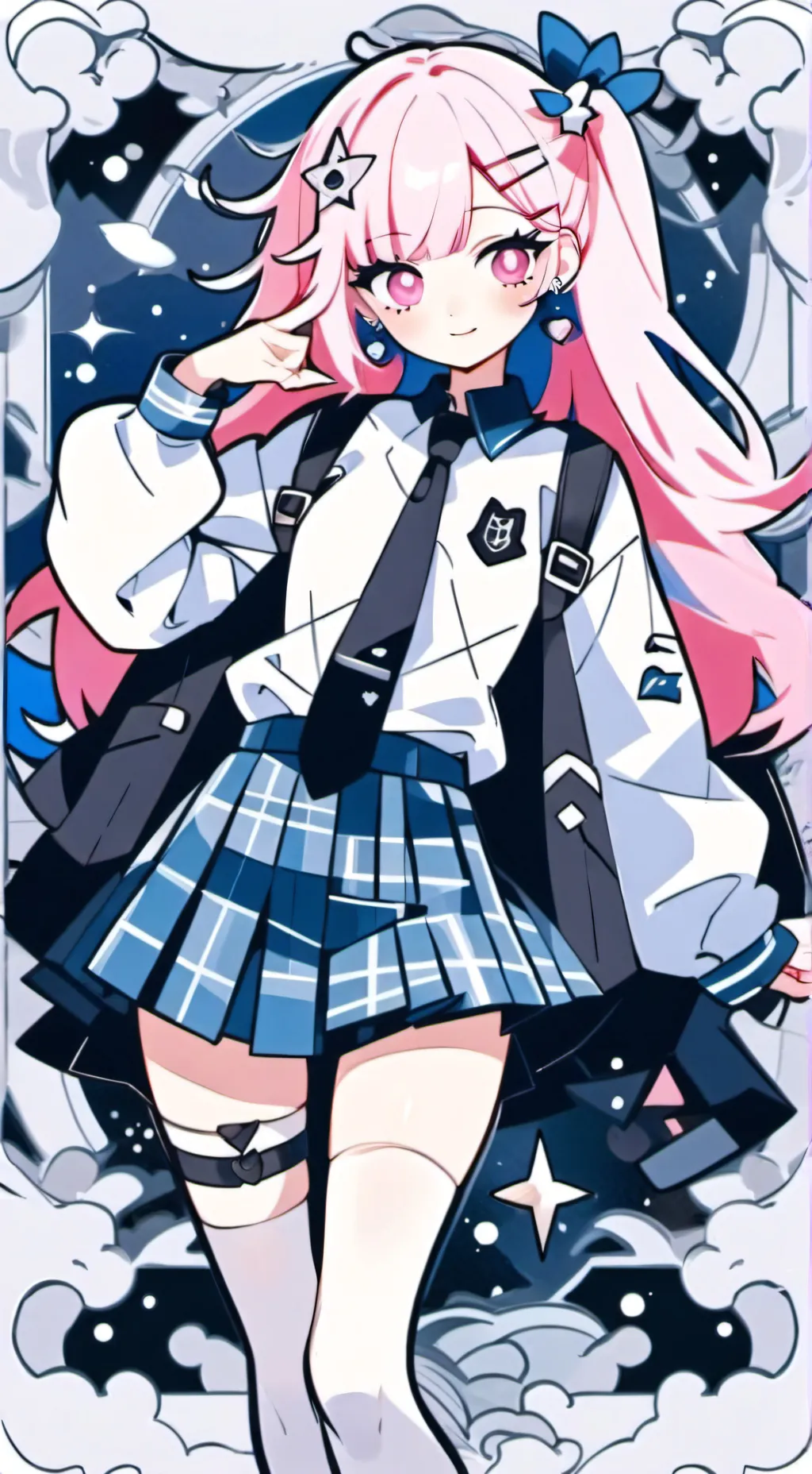 ai character: Aisha the Genie background