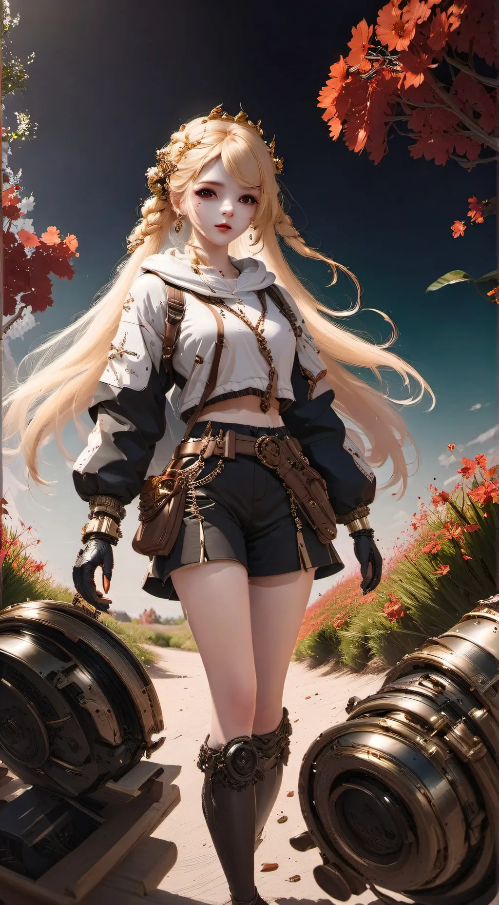 ai character: marina background