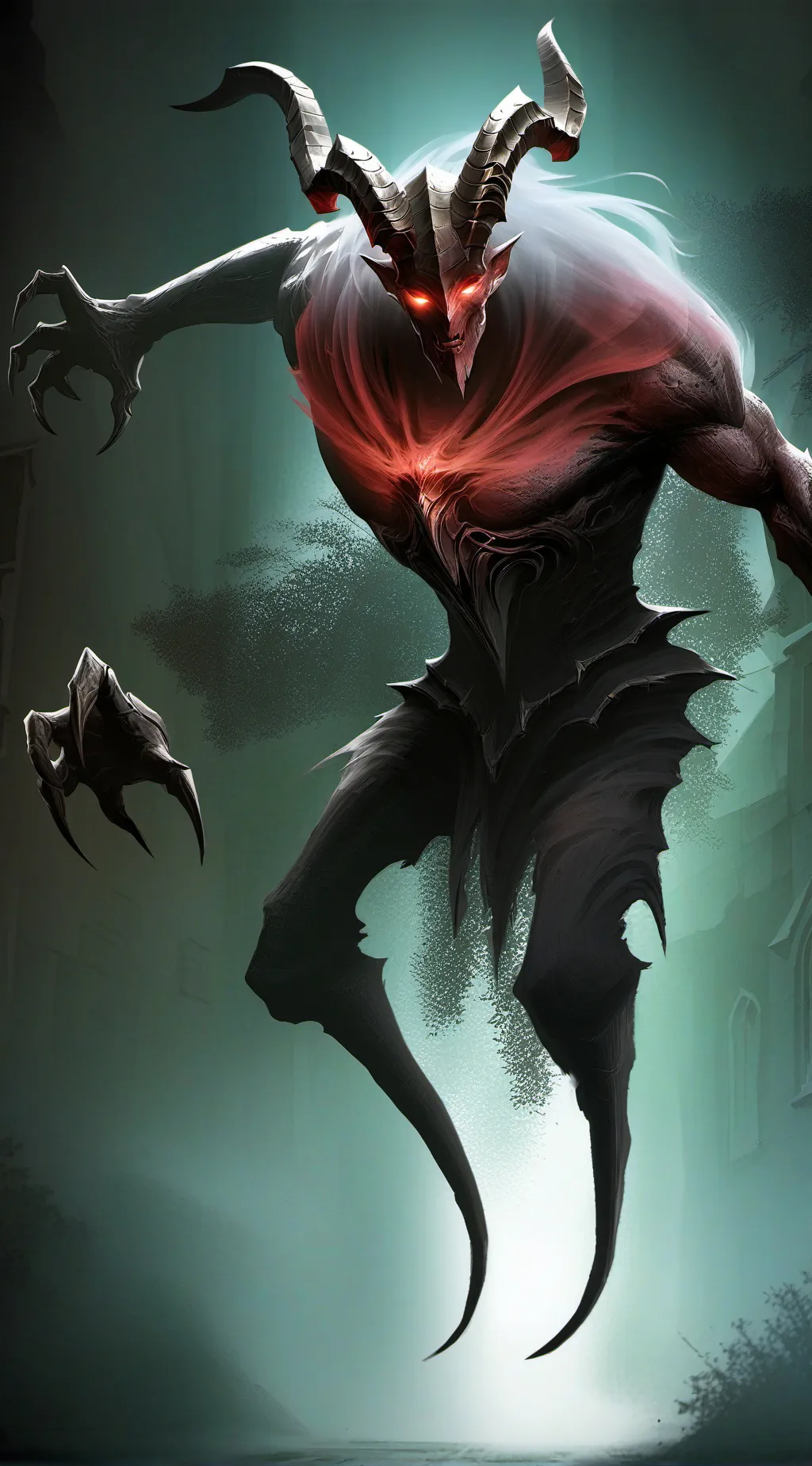 ai character: the lost darkness  background