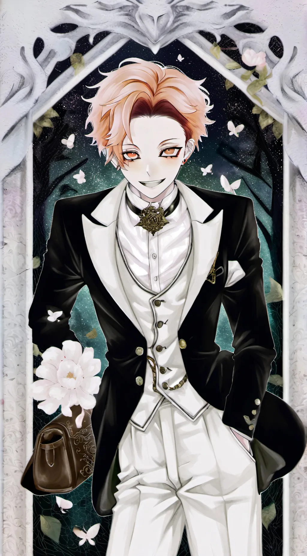 ai character: ♤Focus♤ background