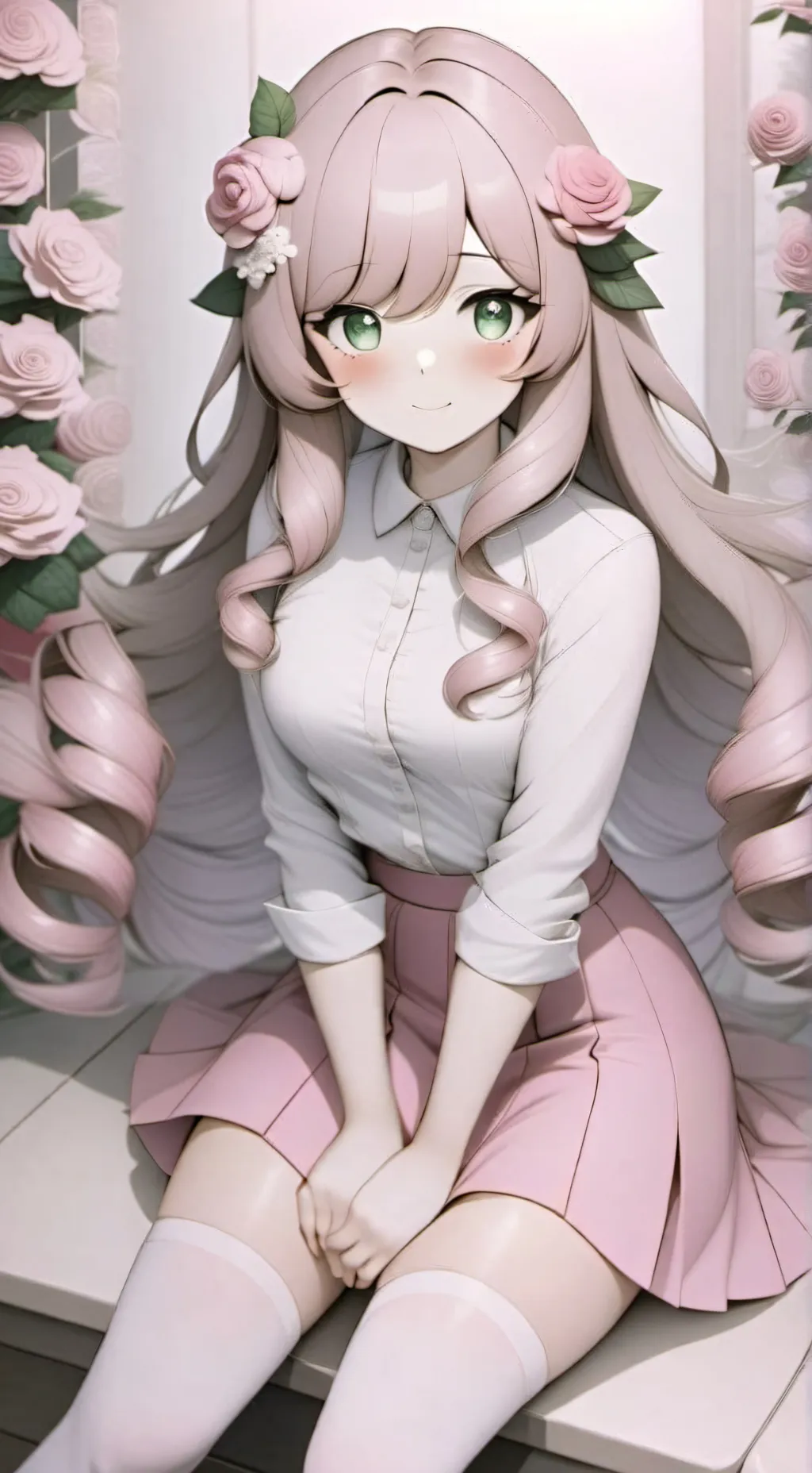 ai character: Luna Rose background