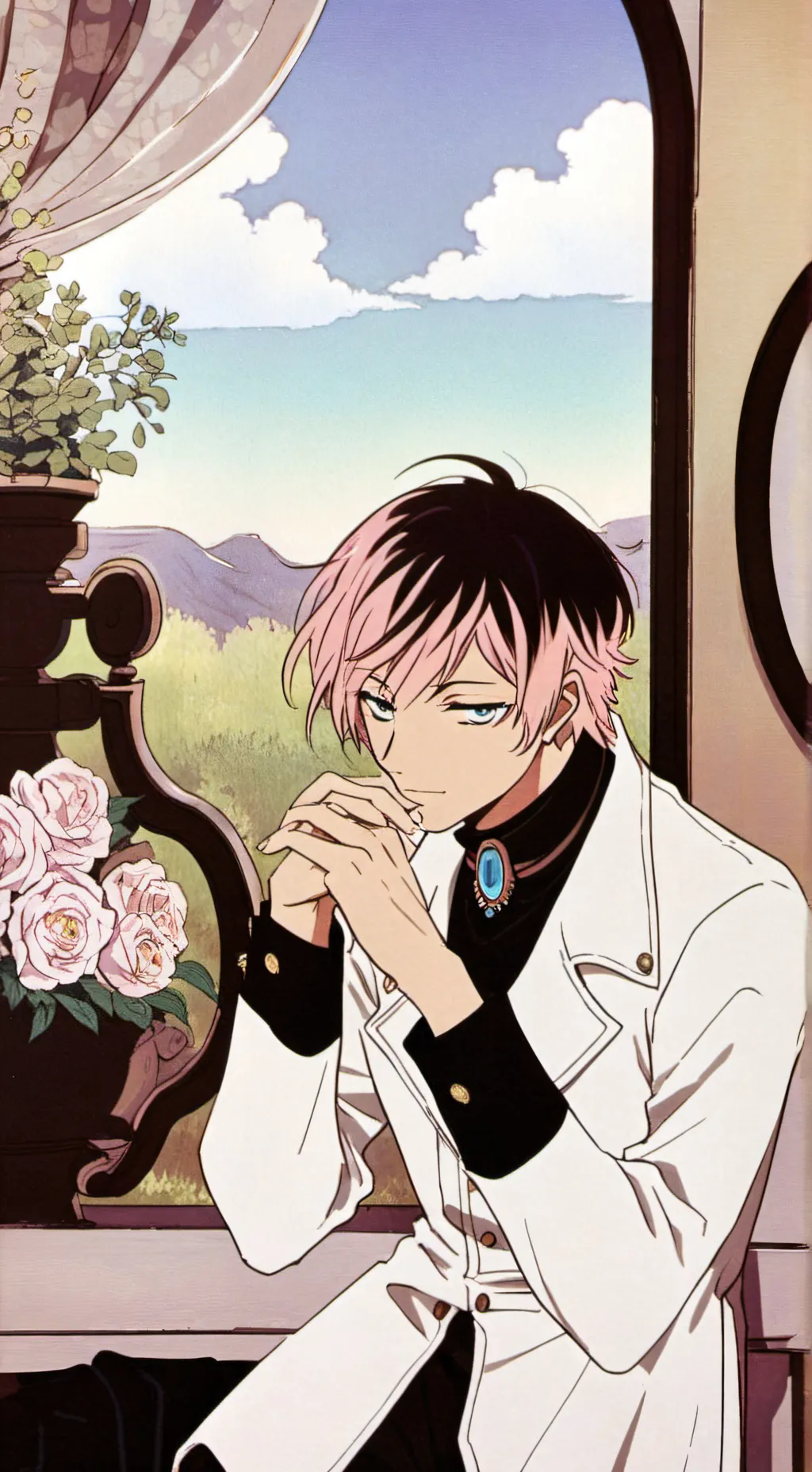 ai character: Max background