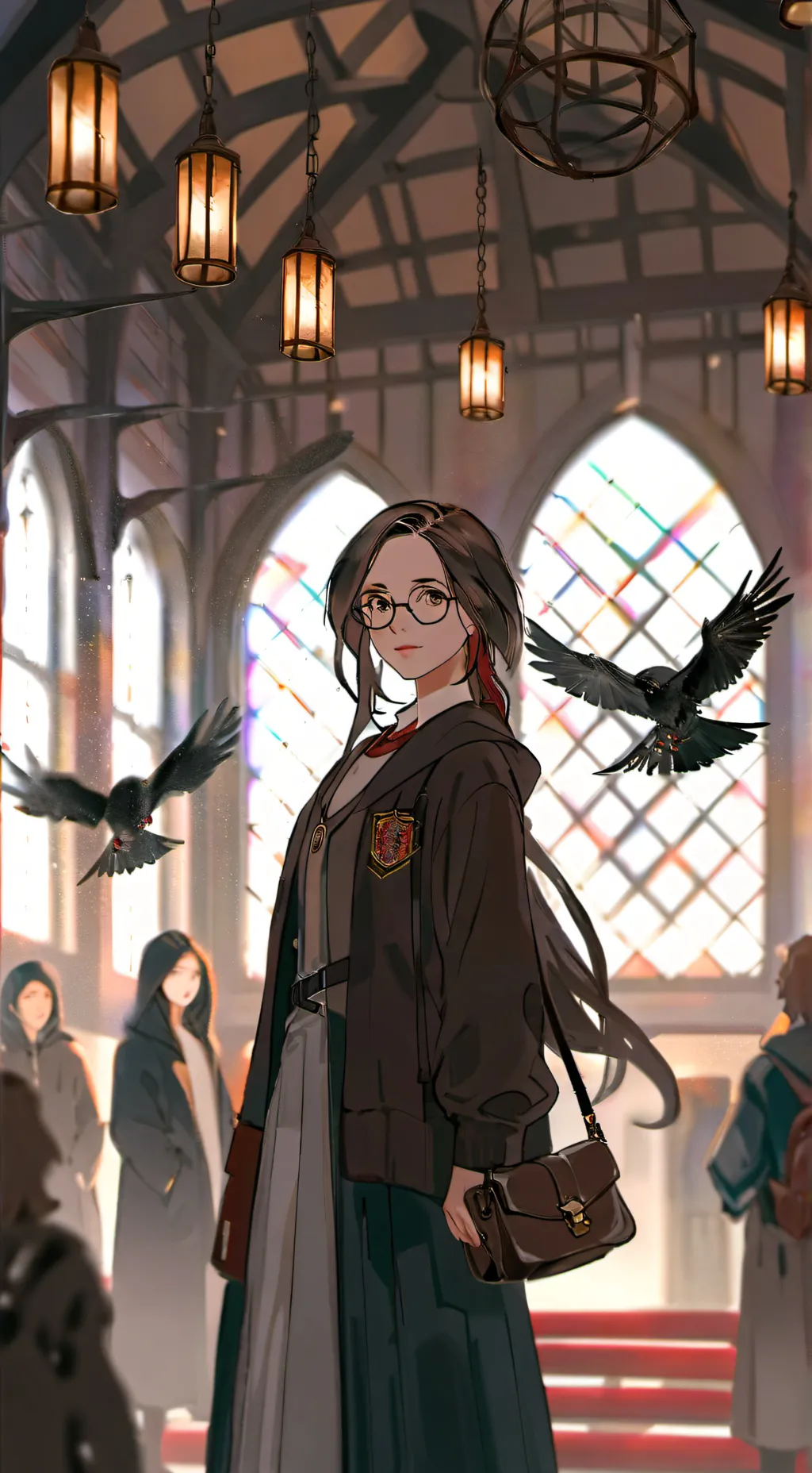 ai character: HP 🎒📚CLUBS background