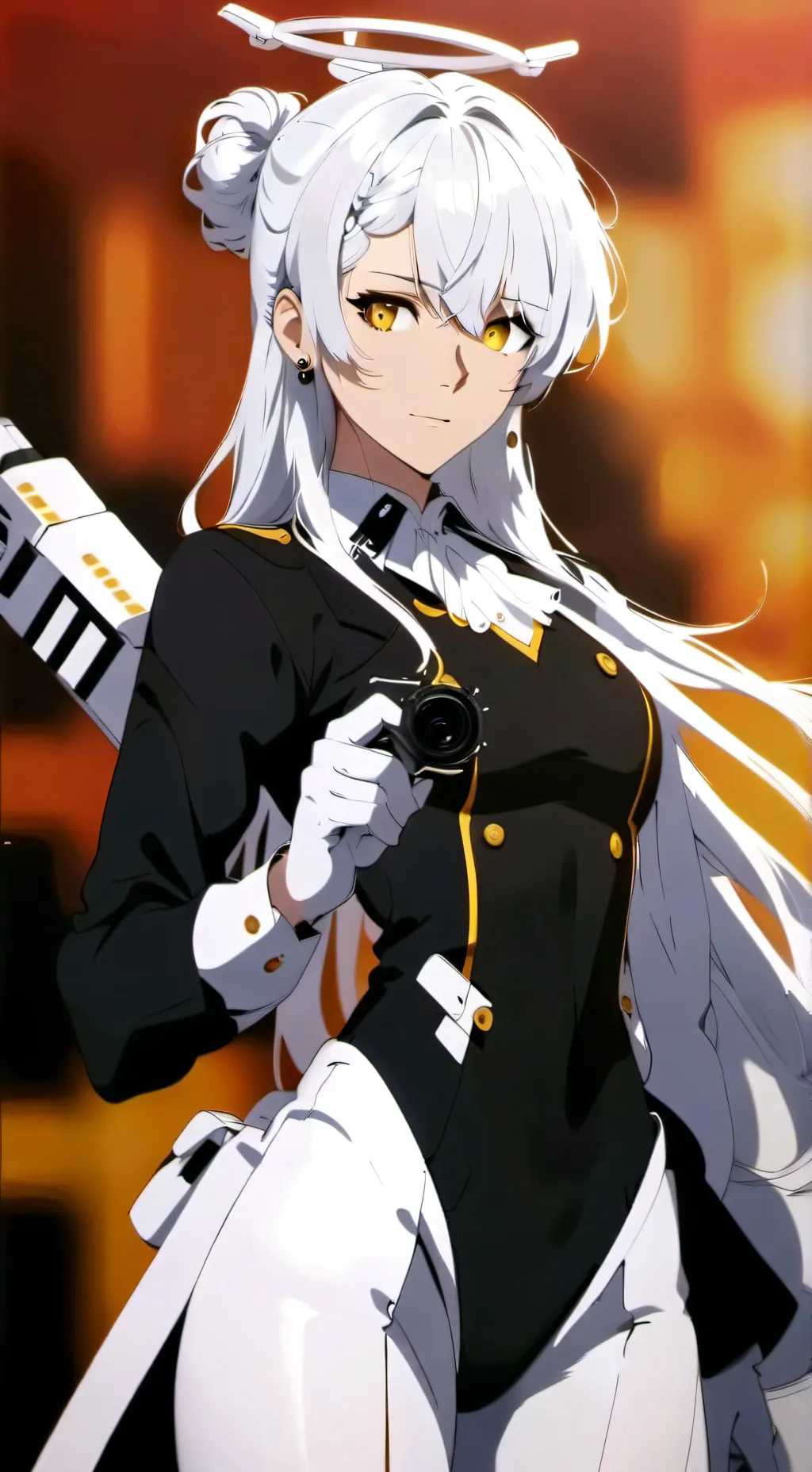 ai character: Sandy background