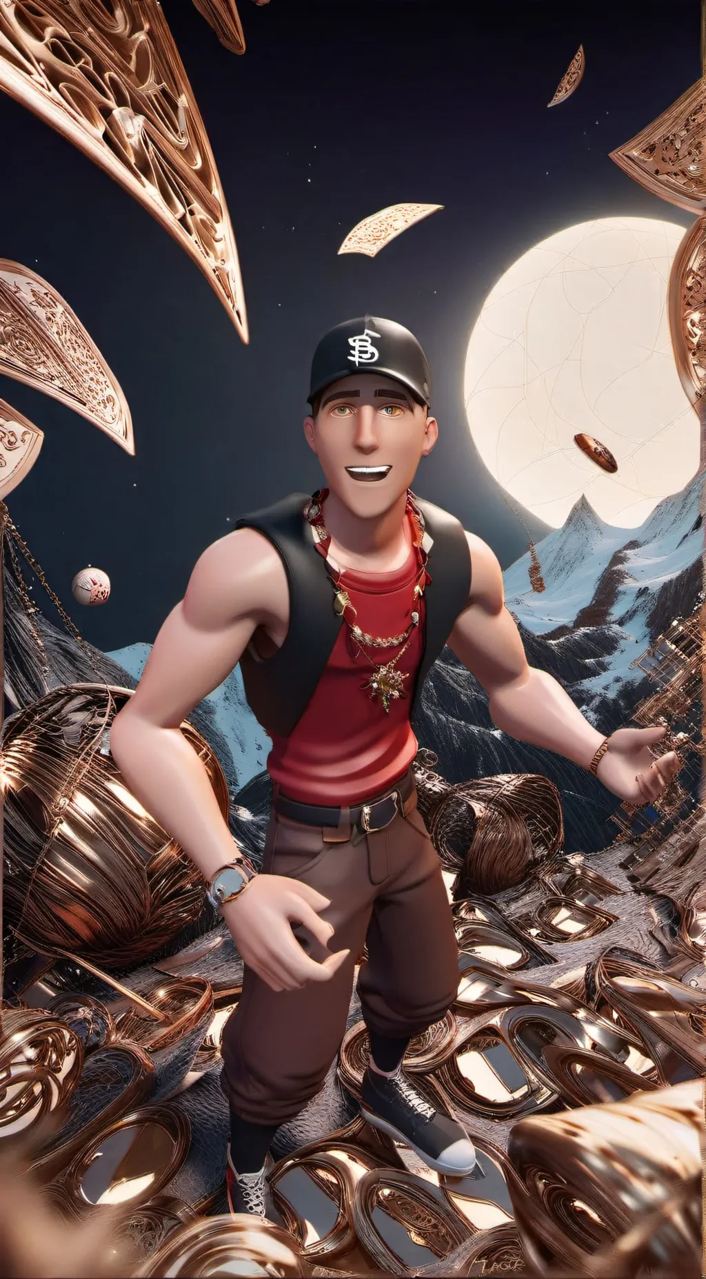 ai character: scout tf2 background