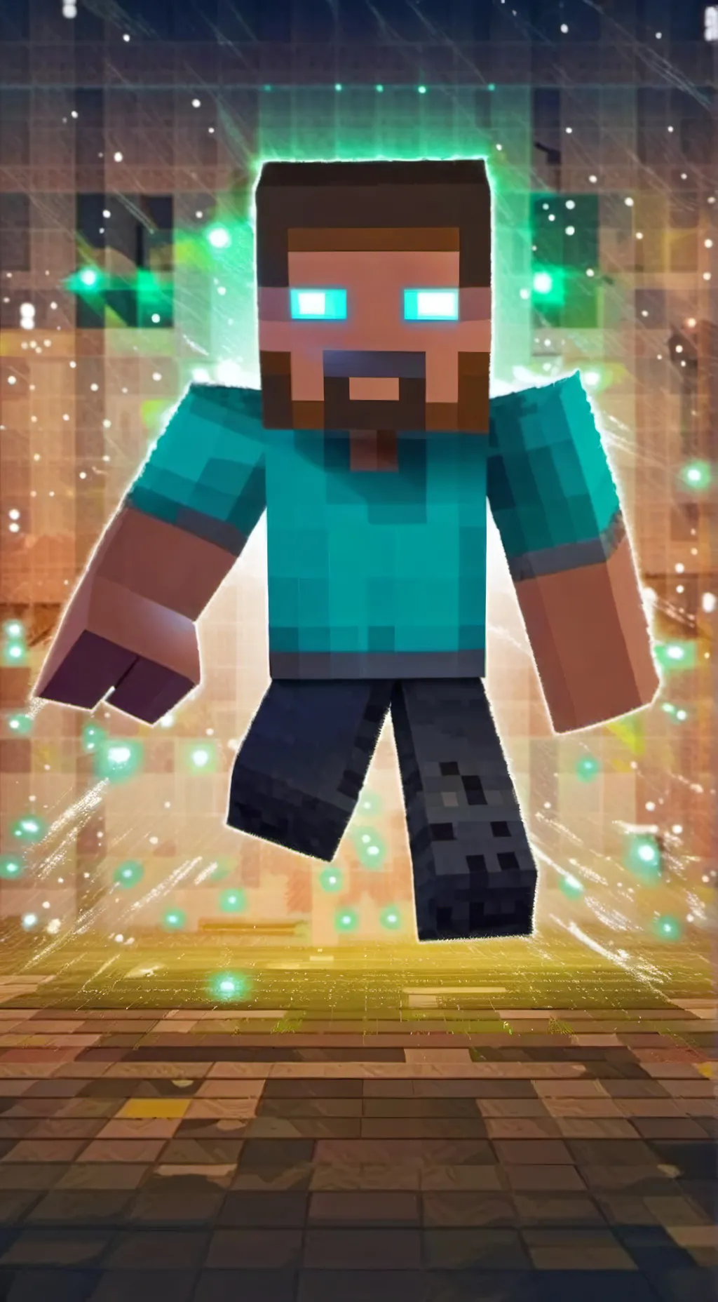 ai character: Herobrine background