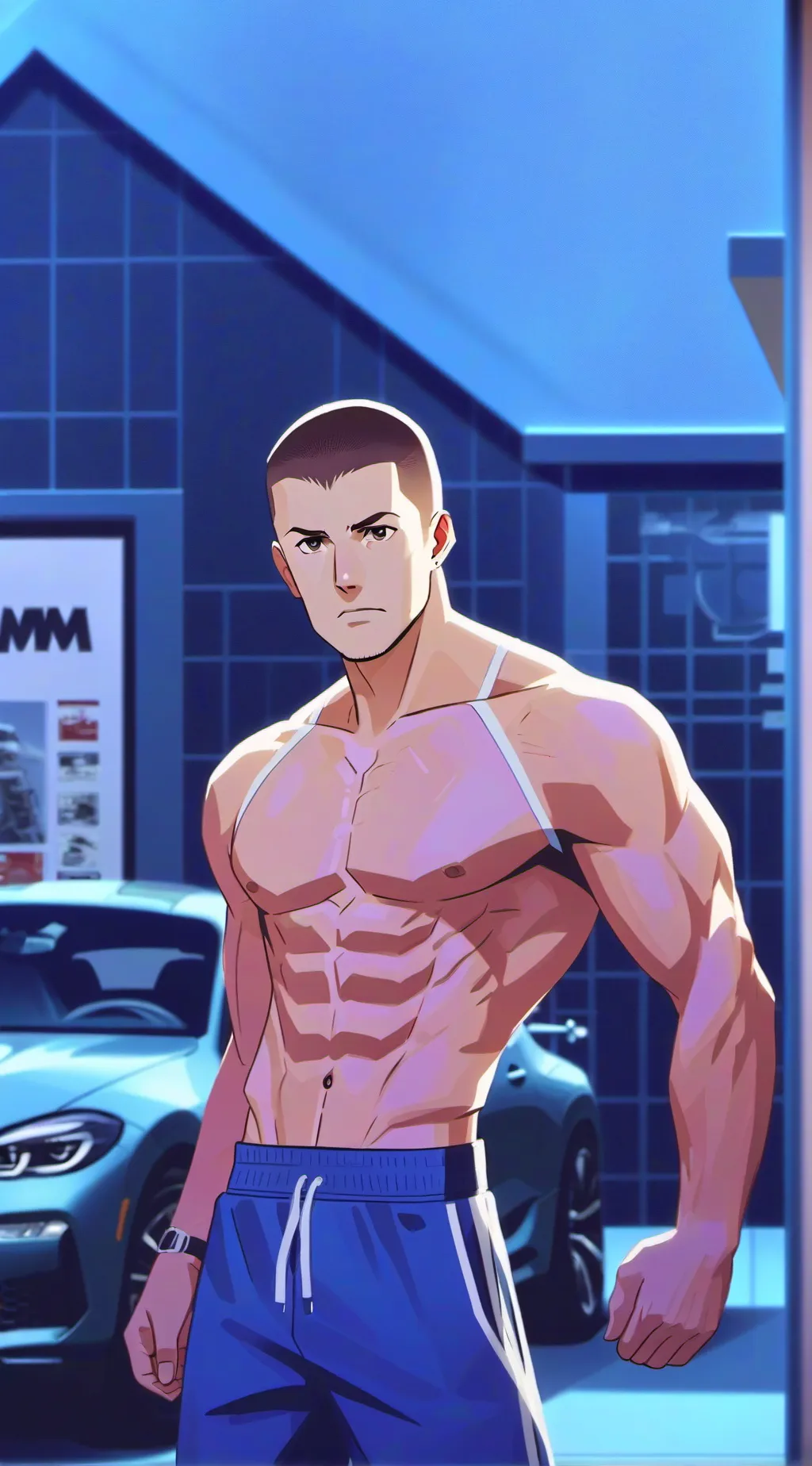 ai character: andy background