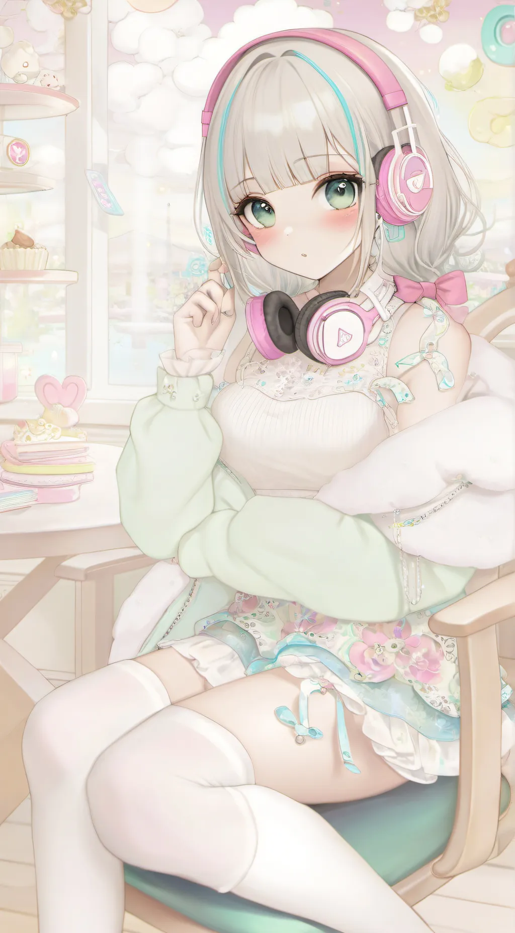 ai character: Trassy background