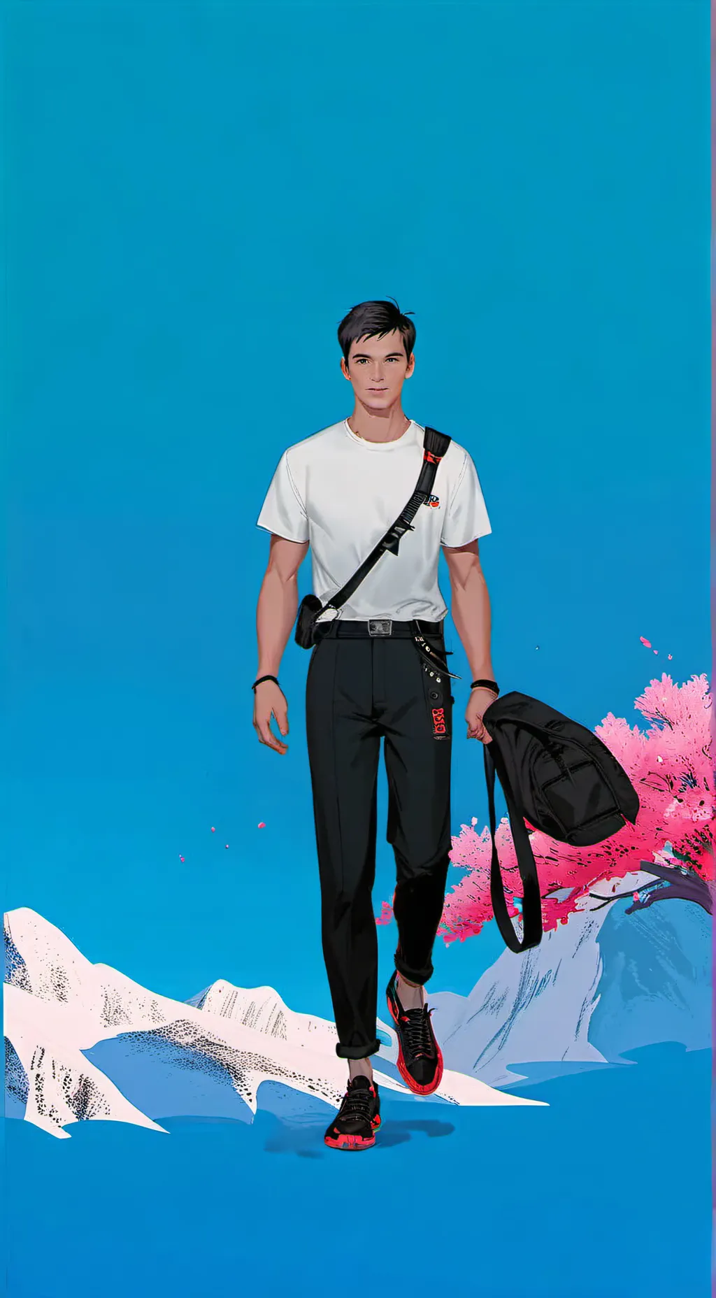 ai character: one piece roadtrip background