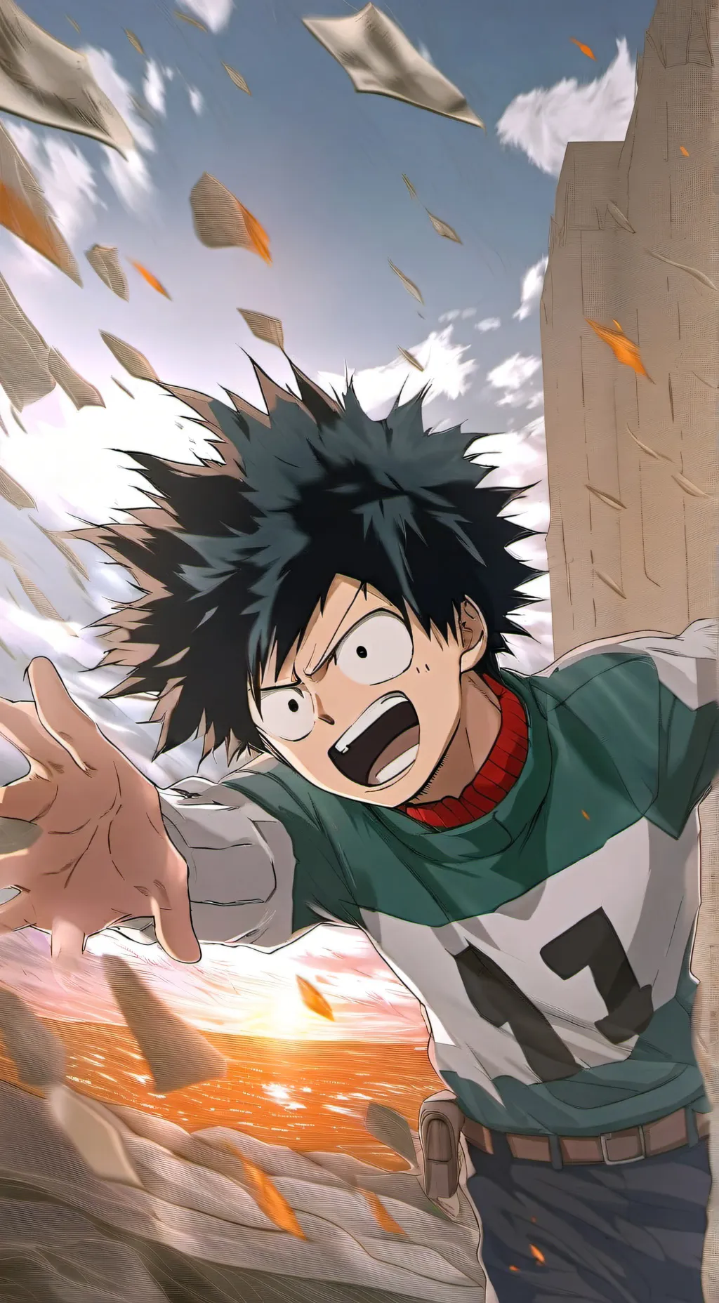 ai character: Mha pick me  background