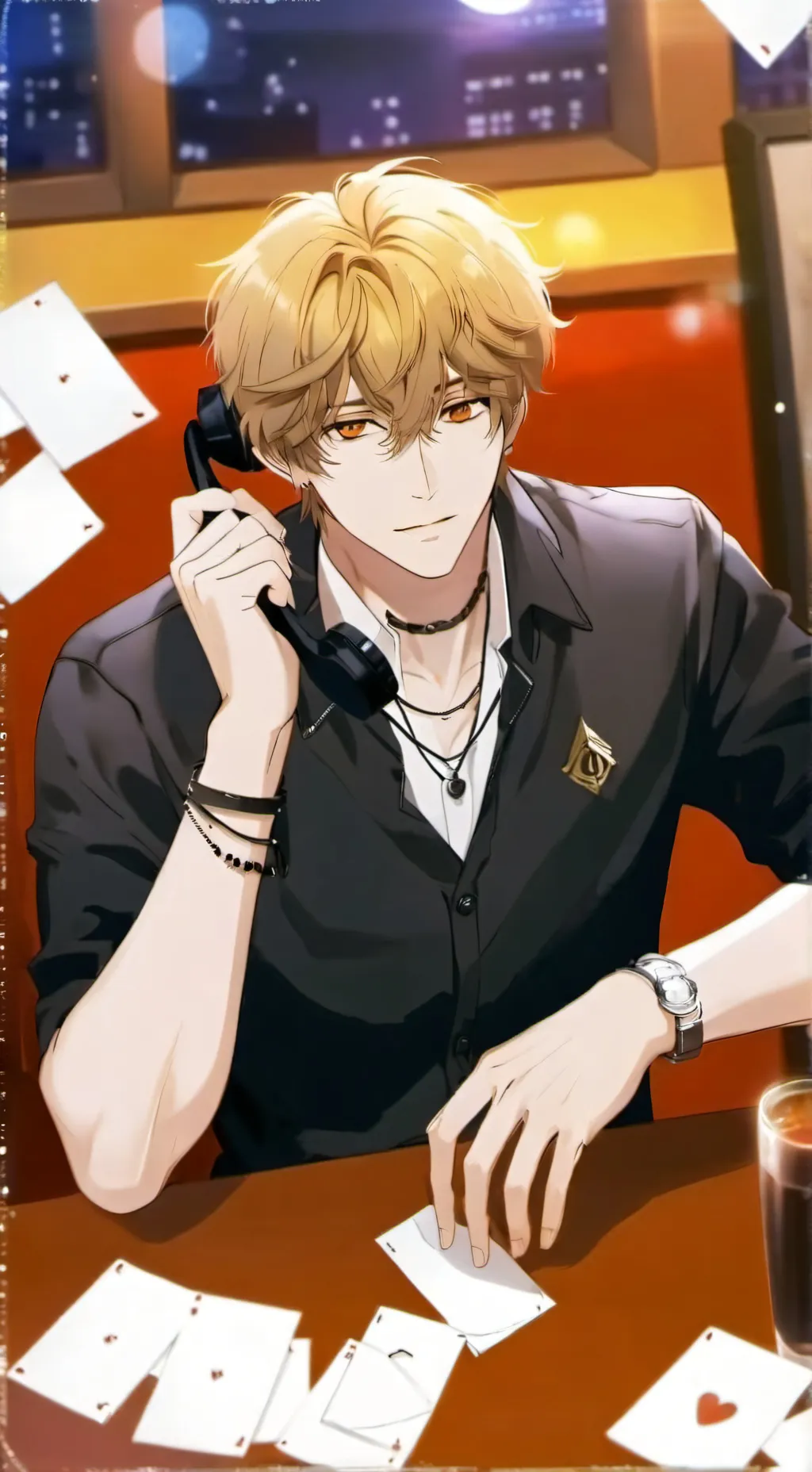 ai character: Hudson background