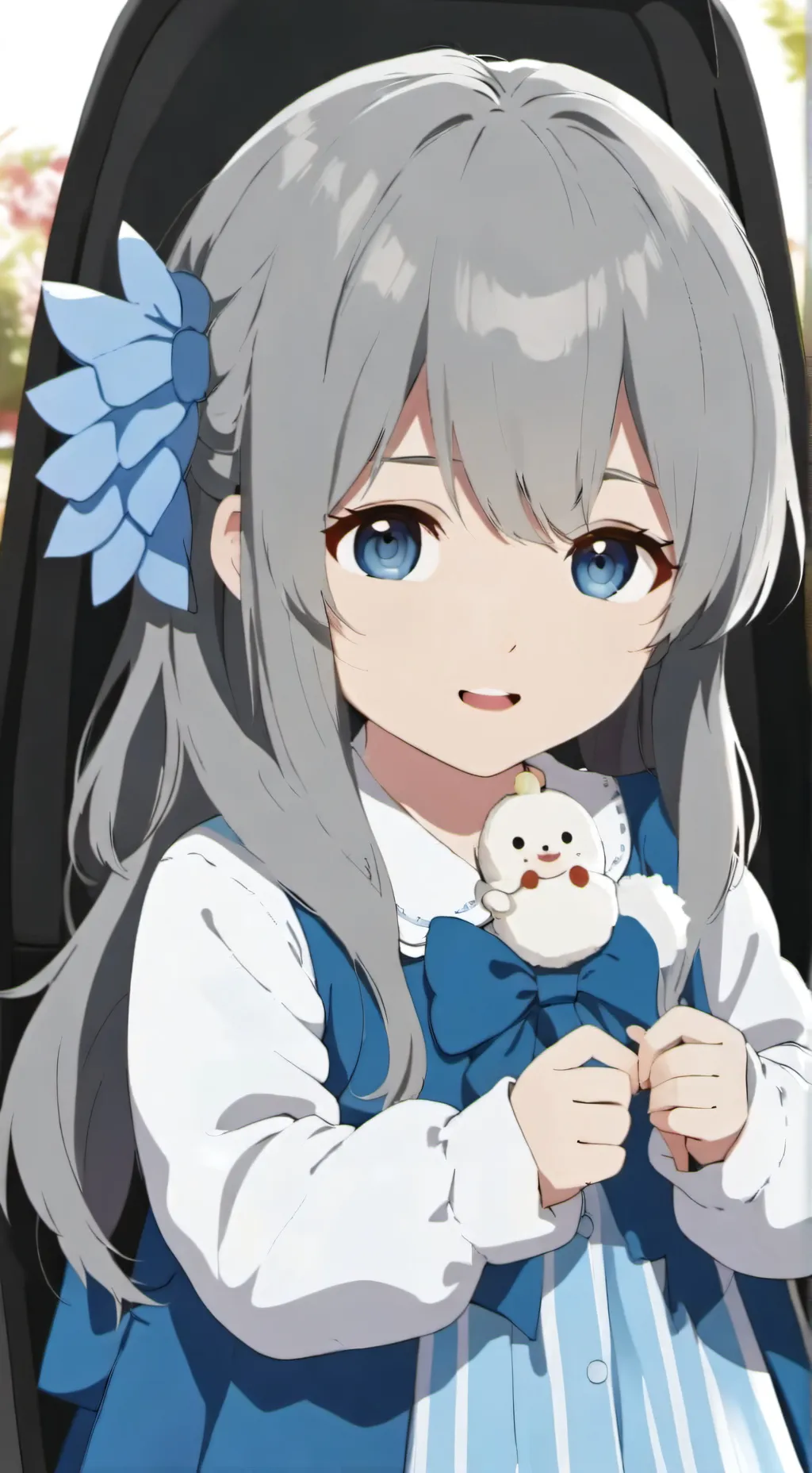 ai character: baby background