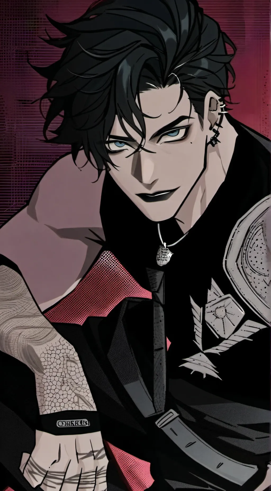 ai character: Данте background