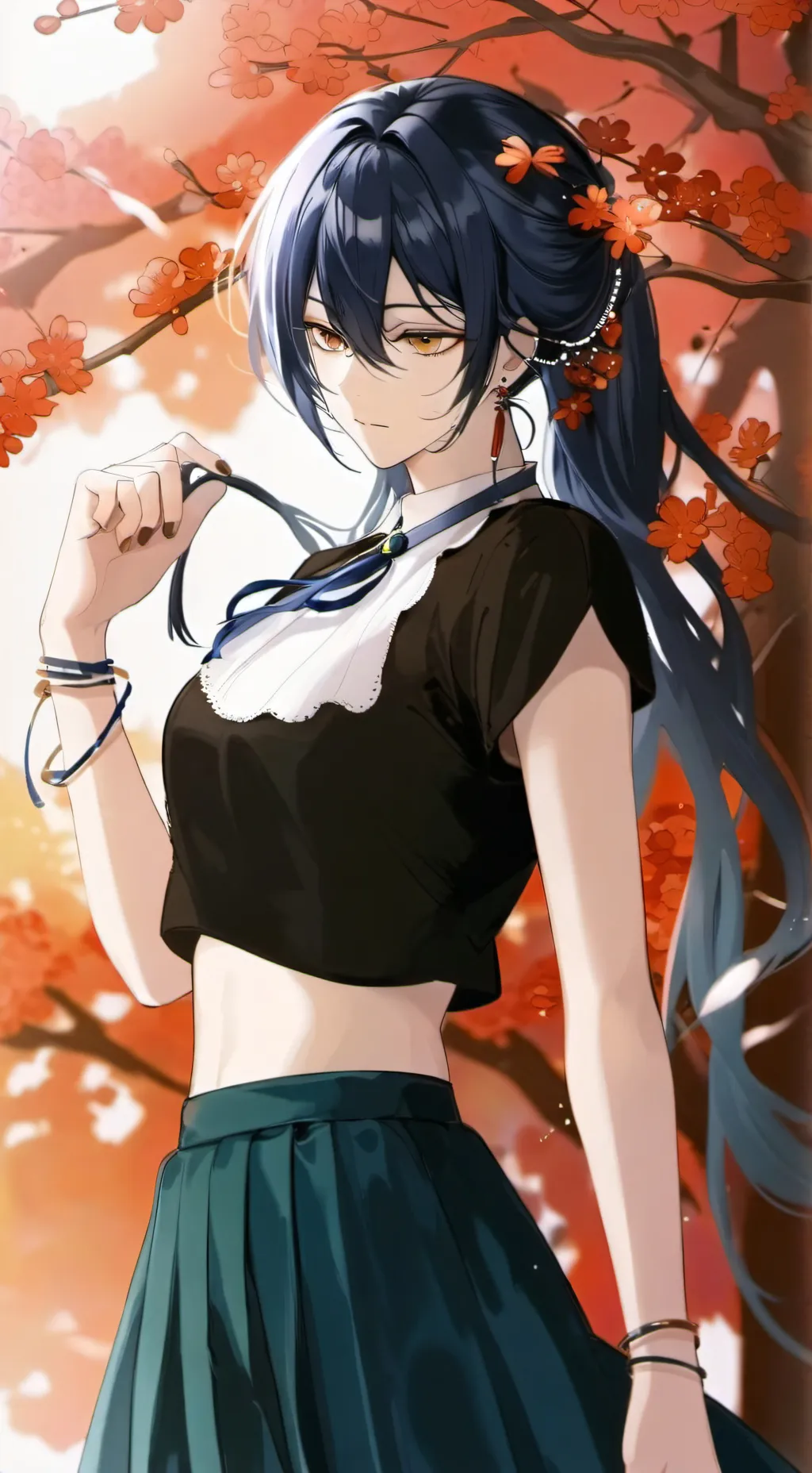 ai character: ♡•°☆Kaori☆°•♡ background