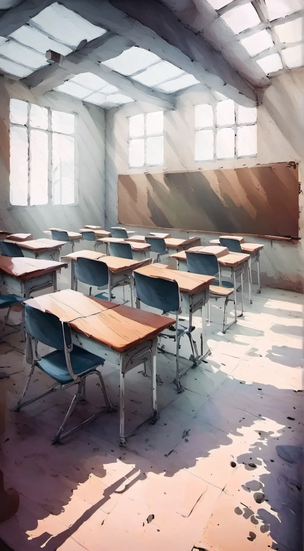 ai character: Poppyplaytime background