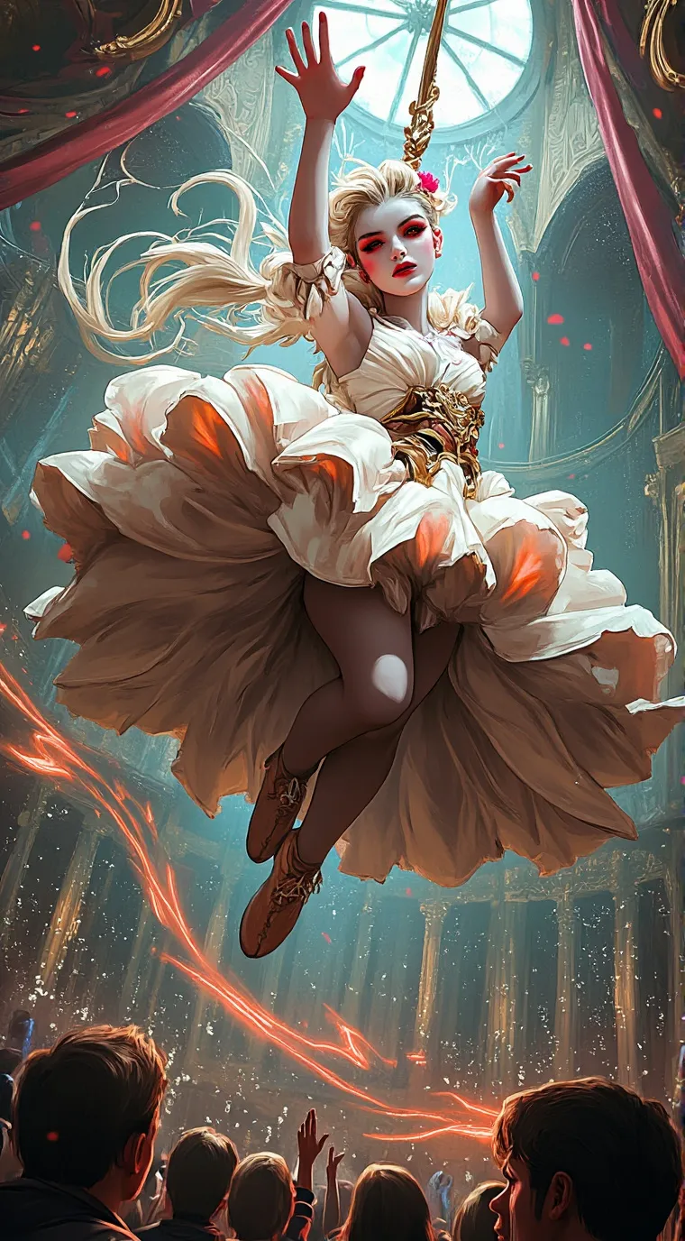 ai character: Raquel Heart background