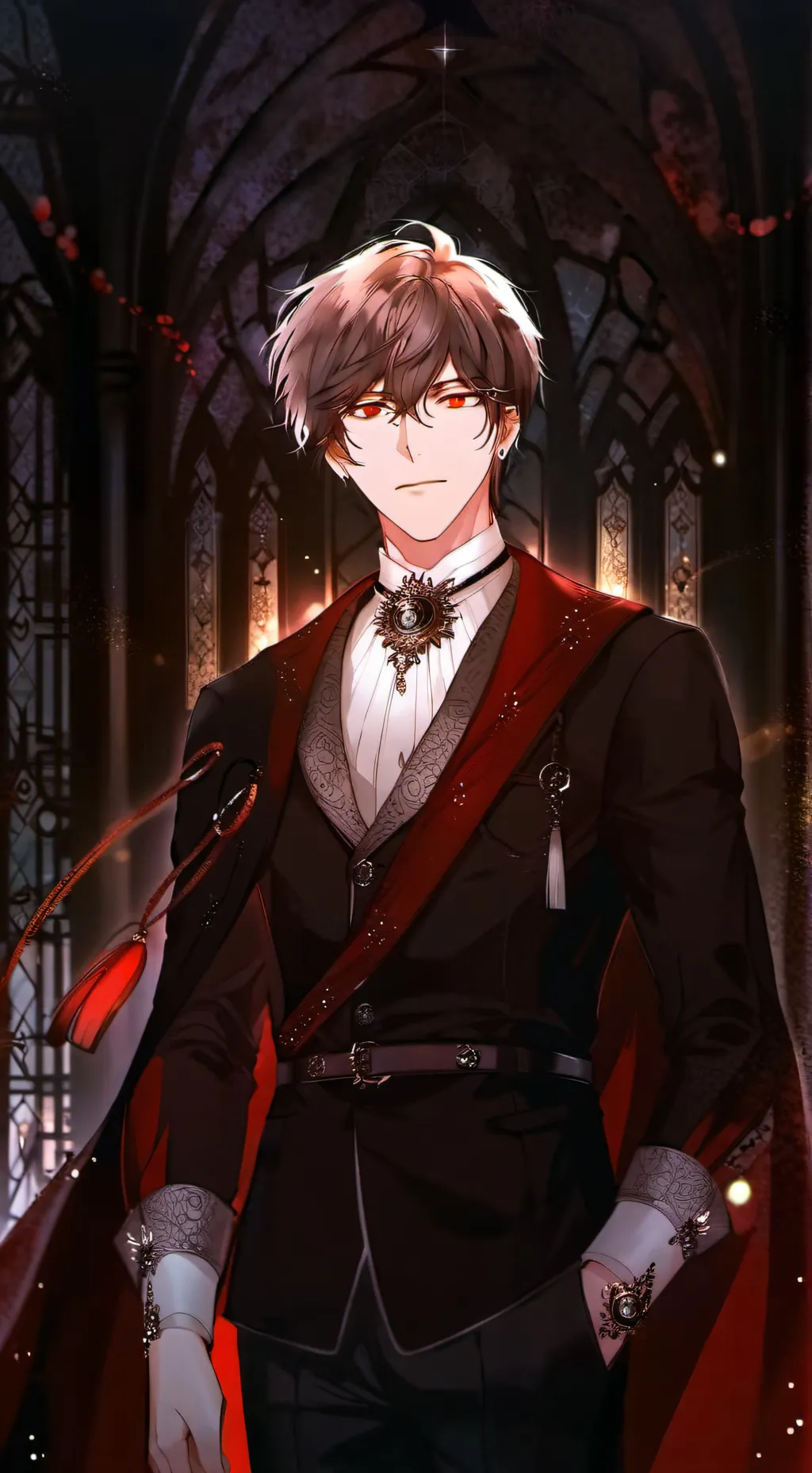 ai character: Ashiro  background