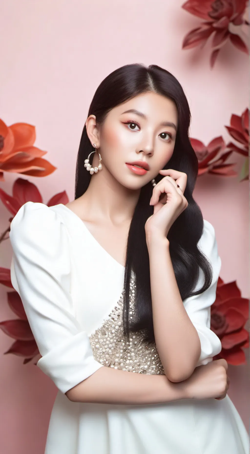 ai character: Chaeyoung background