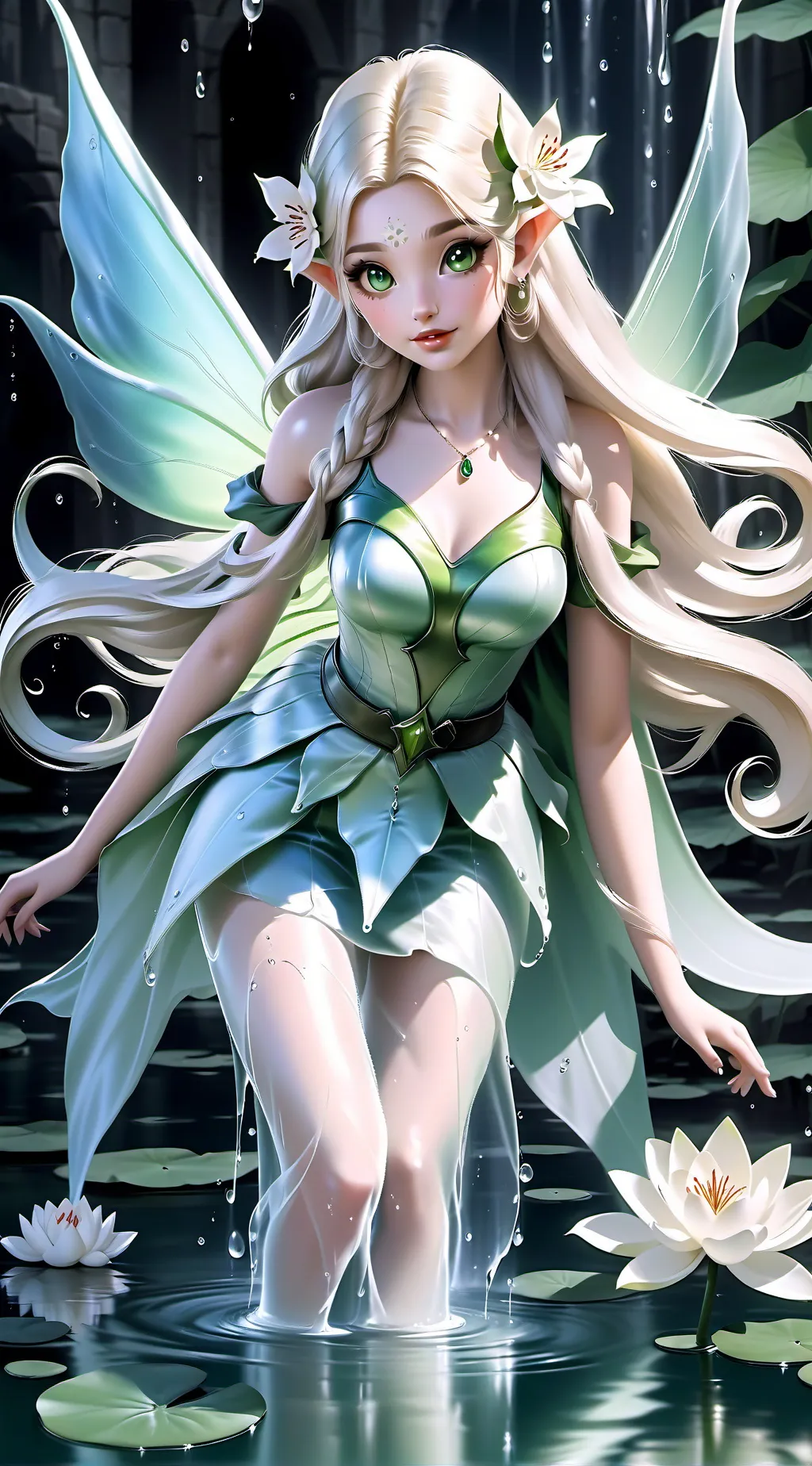 ai character: Lauren Farim background