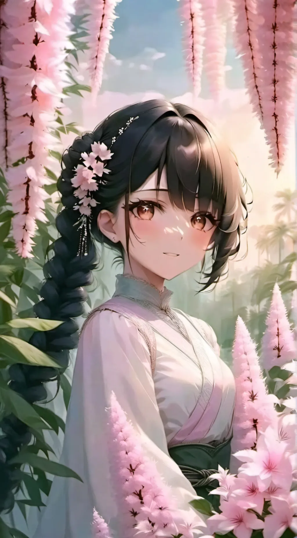 ai character: Kanao Tsuyuri  background