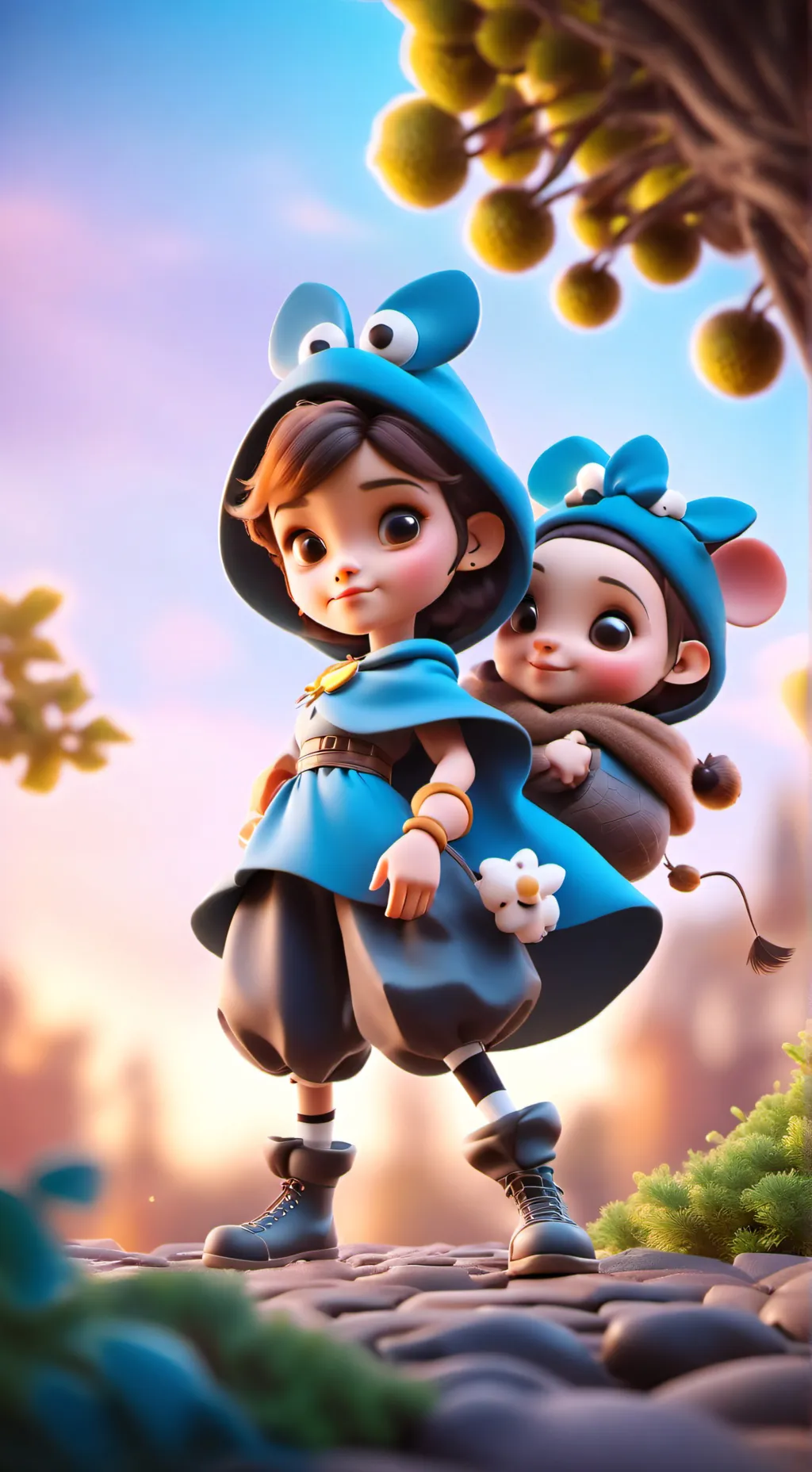 ai character: avengers background