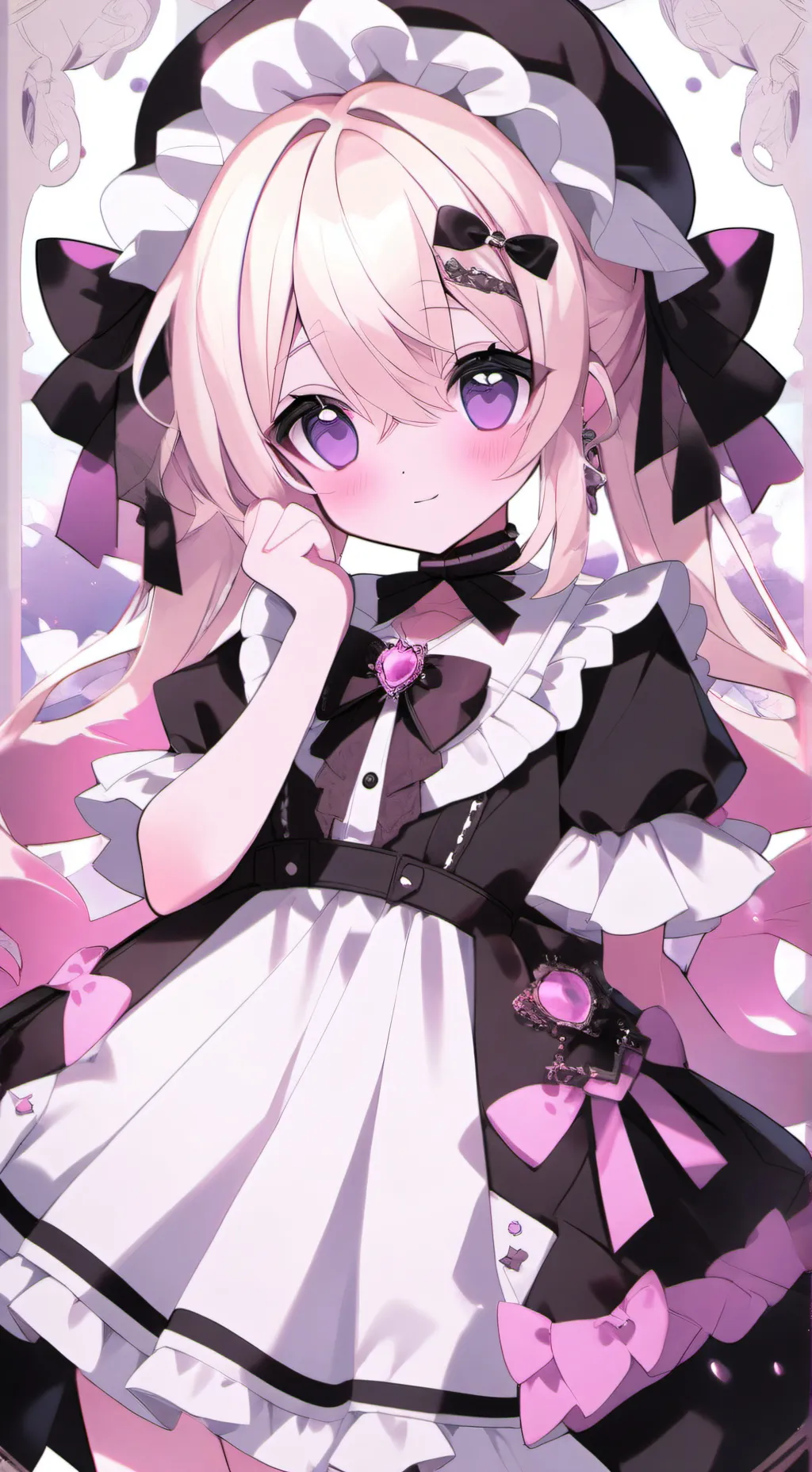 ai character: Luna background