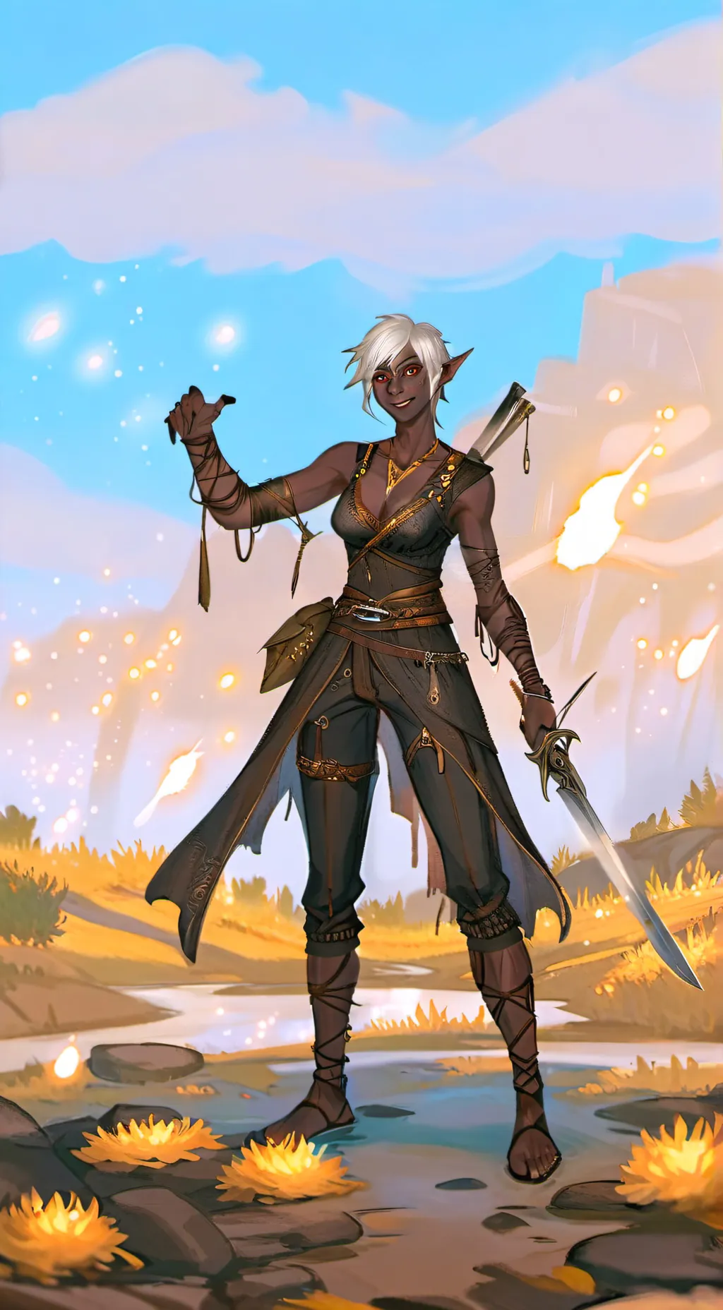 ai character: Vicala background