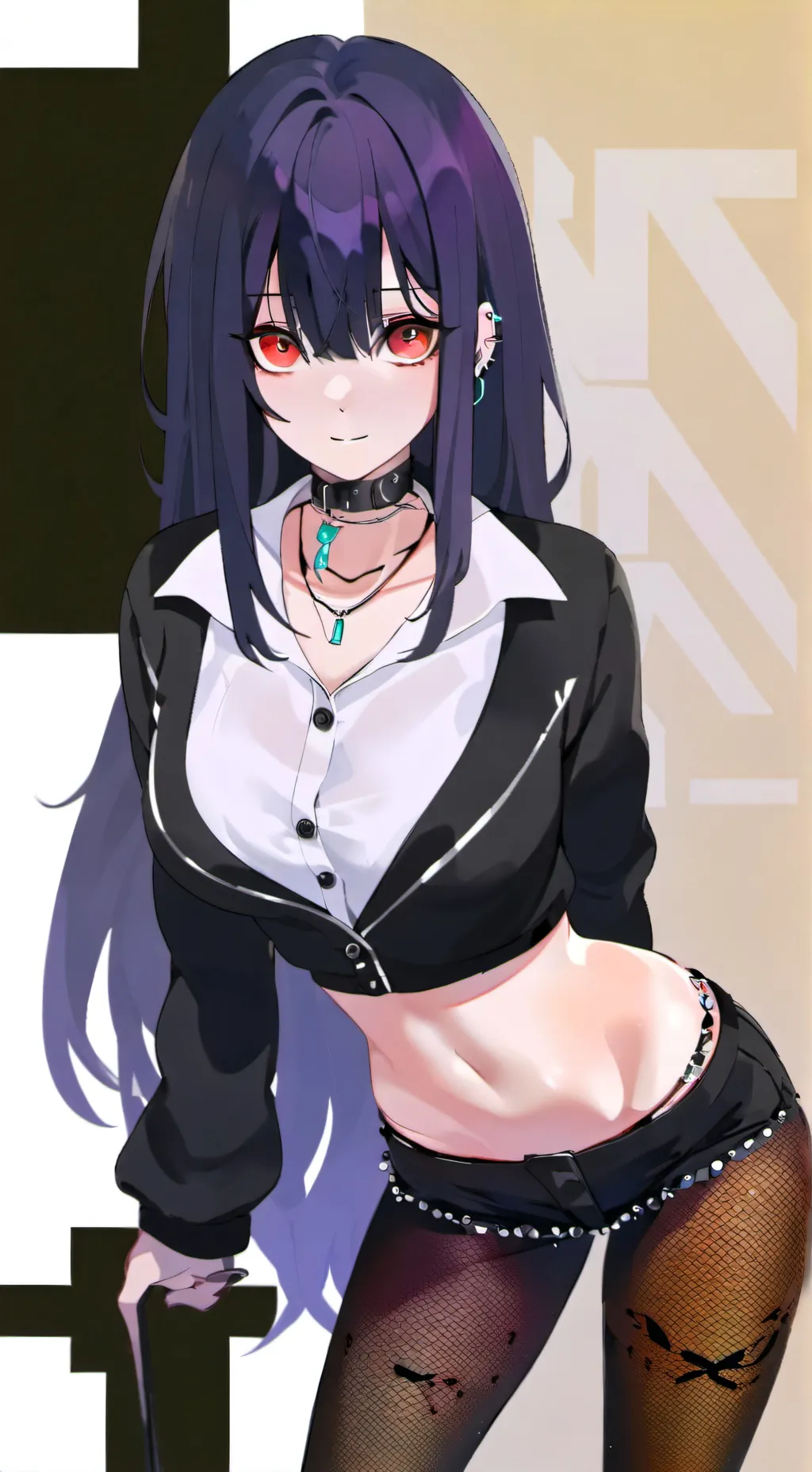 ai character: Aira shirakawa background