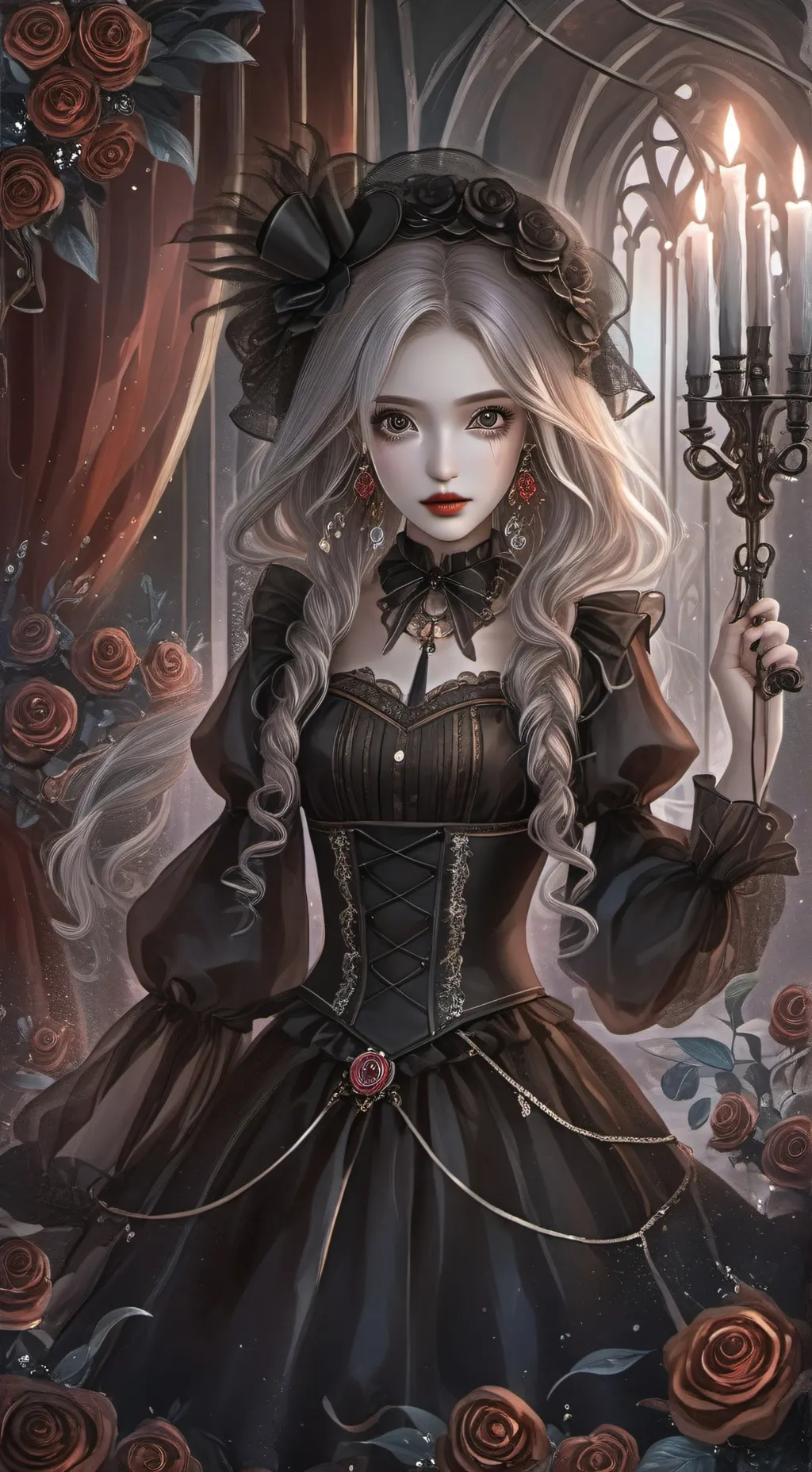 ai character: Виолетта background