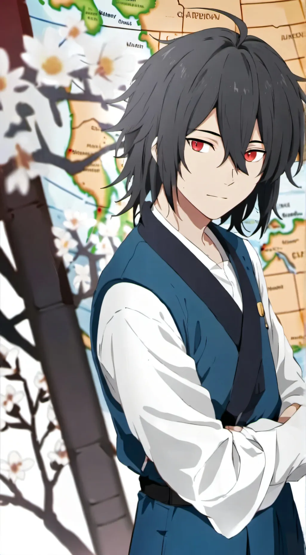 ai character: the country humans background