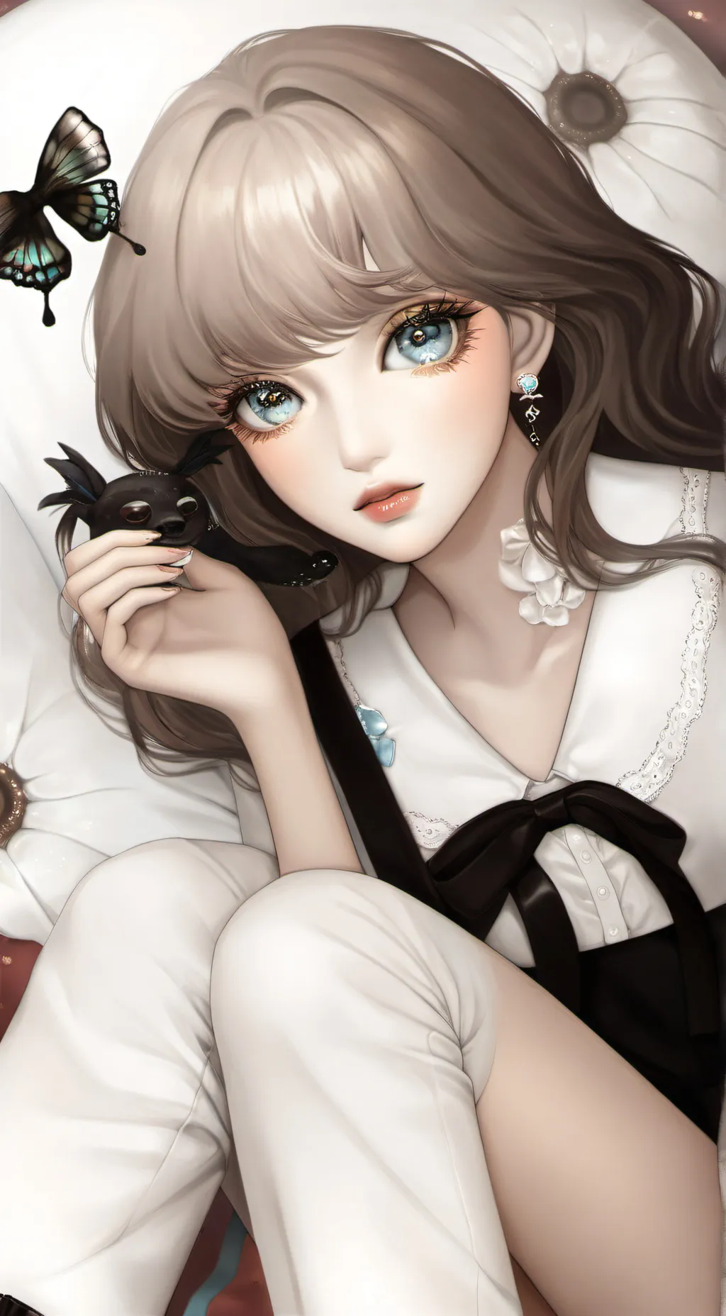 ai character: New Girl In Town background