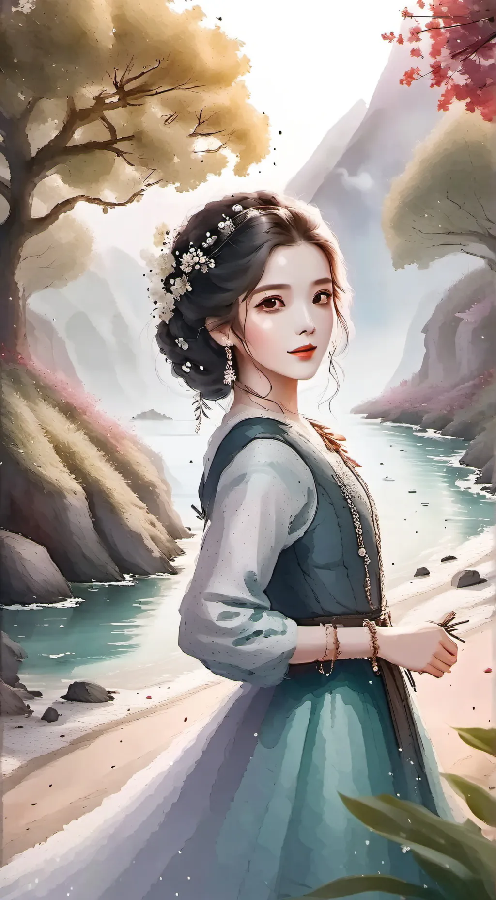 ai character: emma background