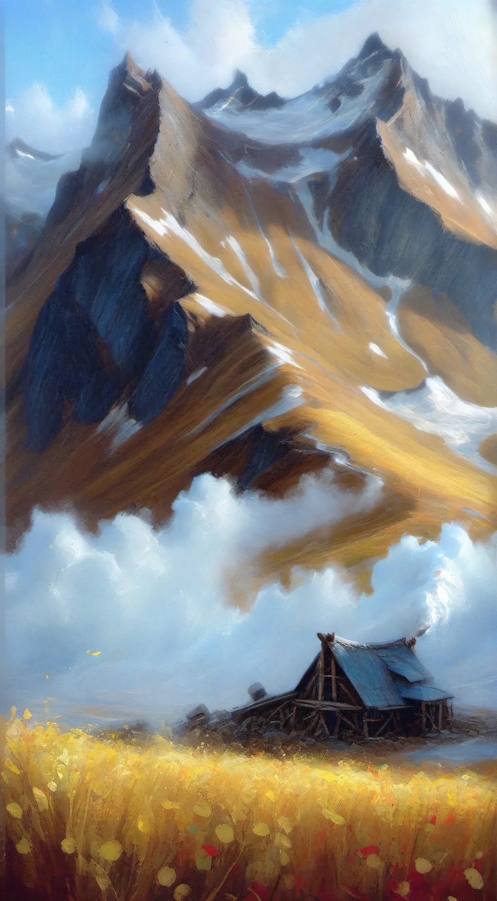 ai character: Mha party background